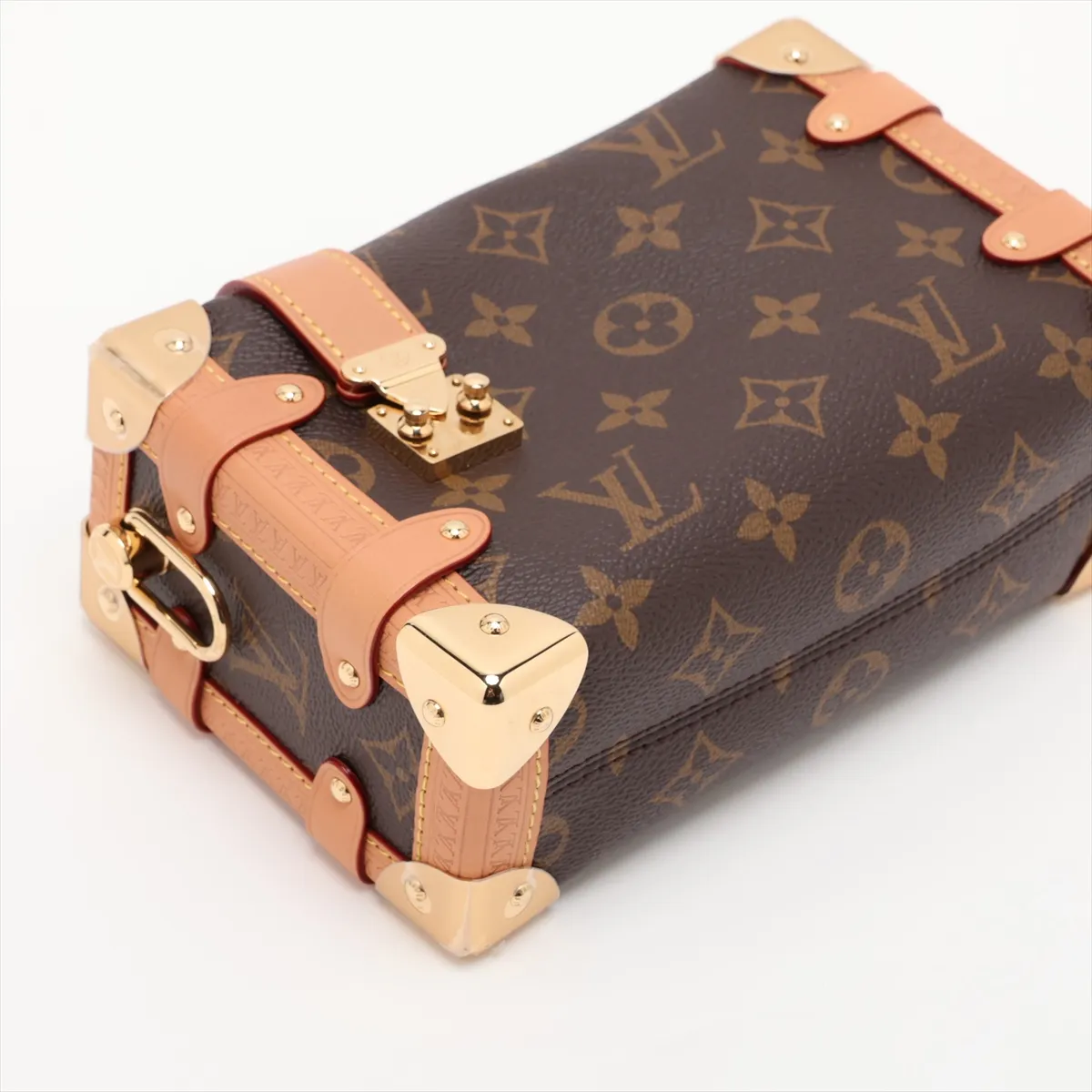 Monogram Side Trunk PM M46815 Brown (RFID detected) — view 4