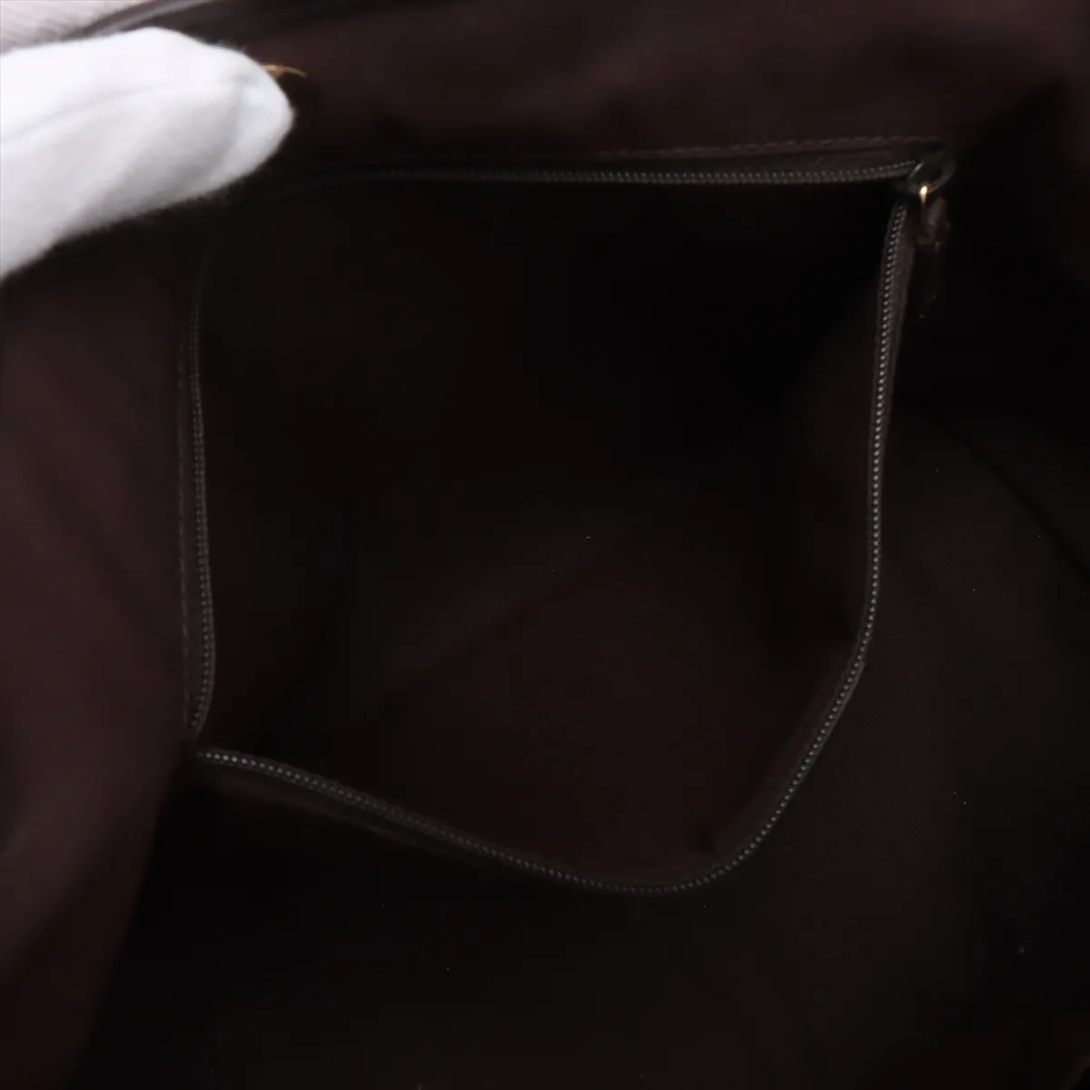 GG canvas x leather tote bag beige x brown 169946 — view 8