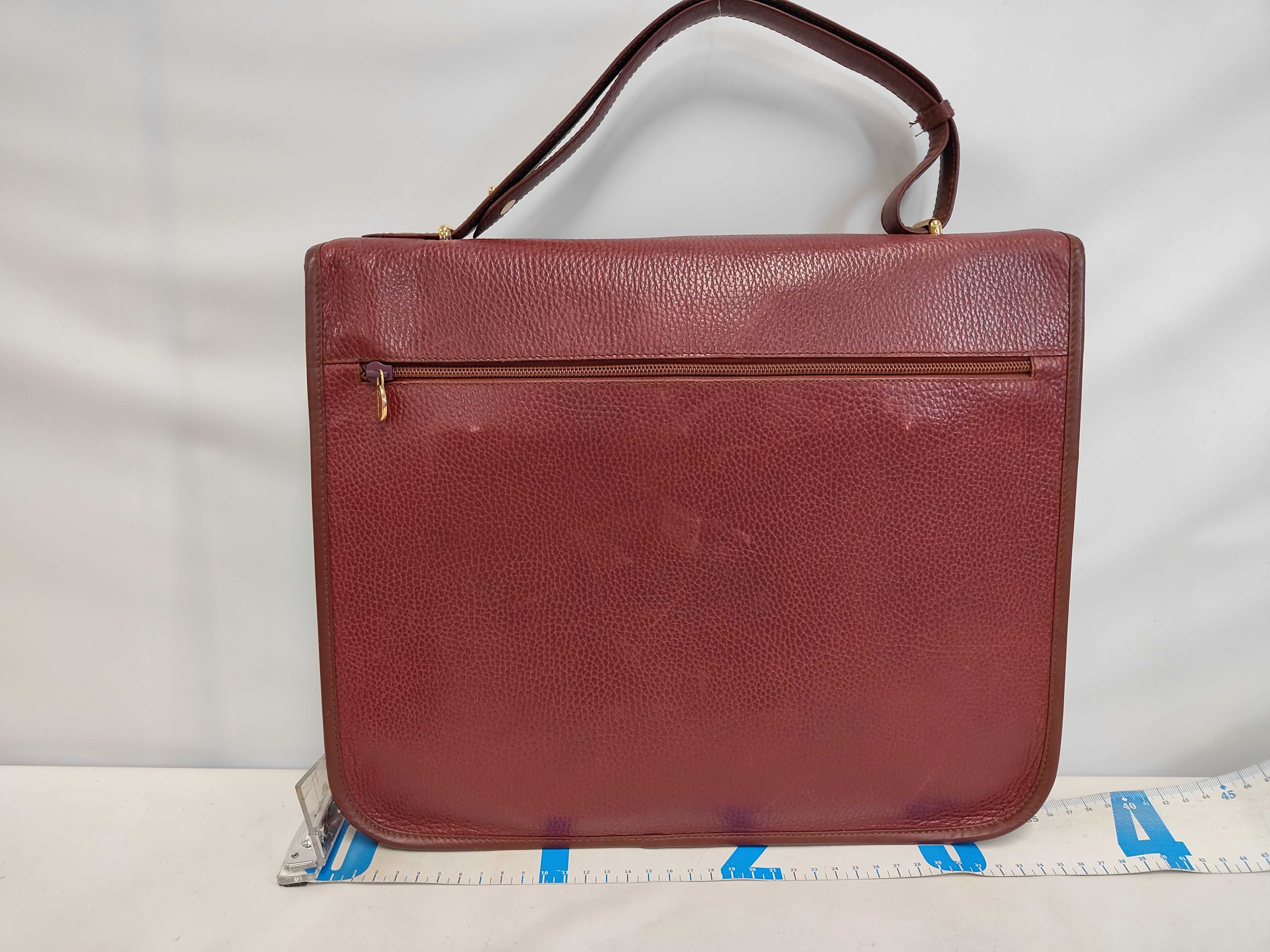 Must Line Leather Business Bag — view 2