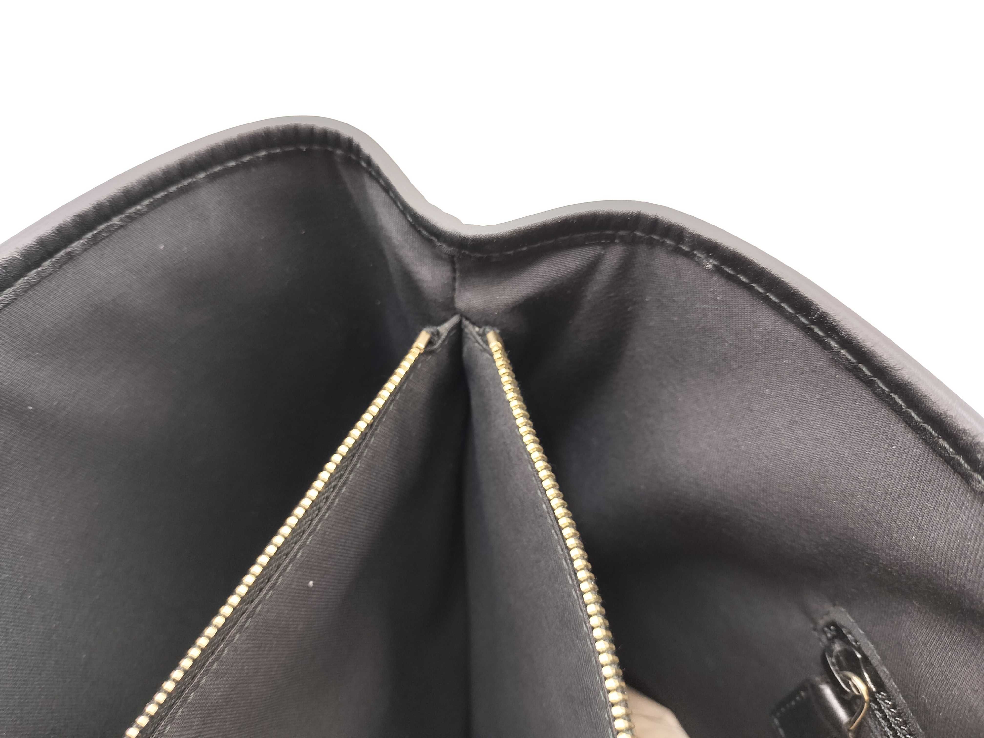 Diamante Leather Tote Bag, Black, Serial Tote Bag — view 15