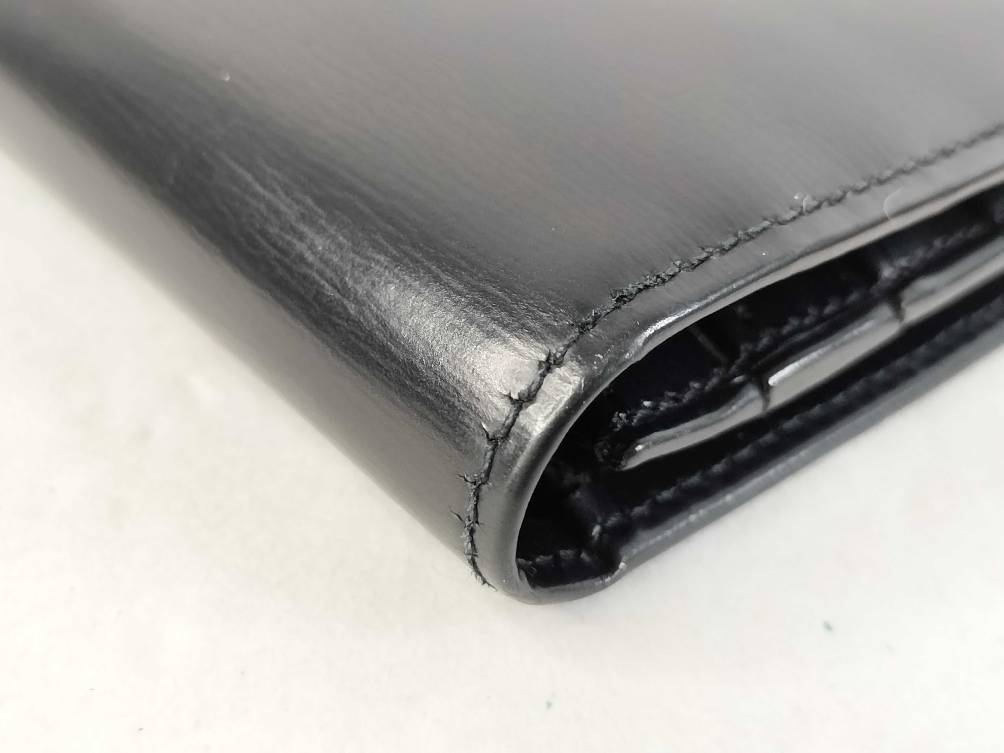 leather long wallet — view 3