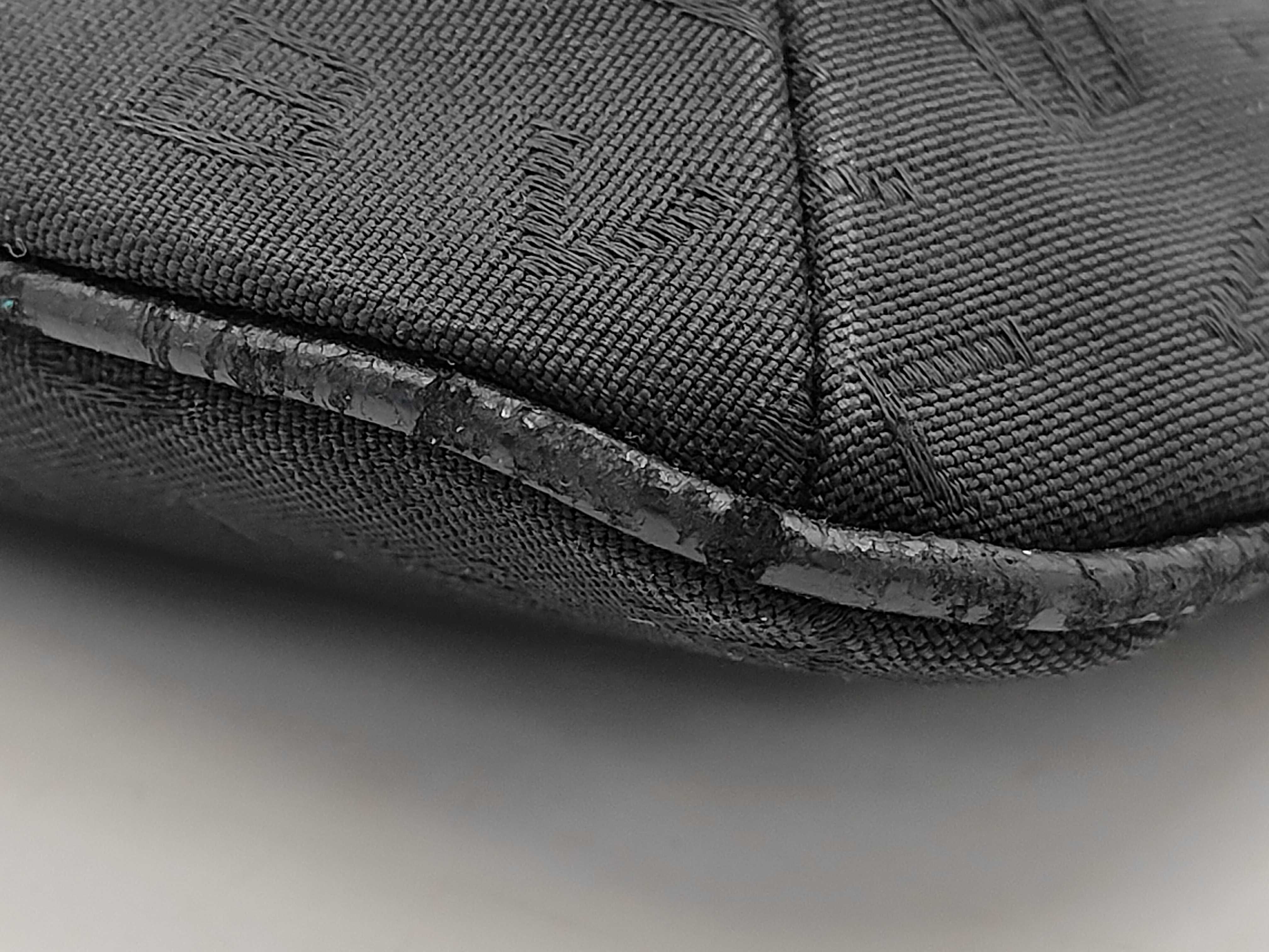 Bulgari Waist Bag Black Canvas Waist Bag — view 4