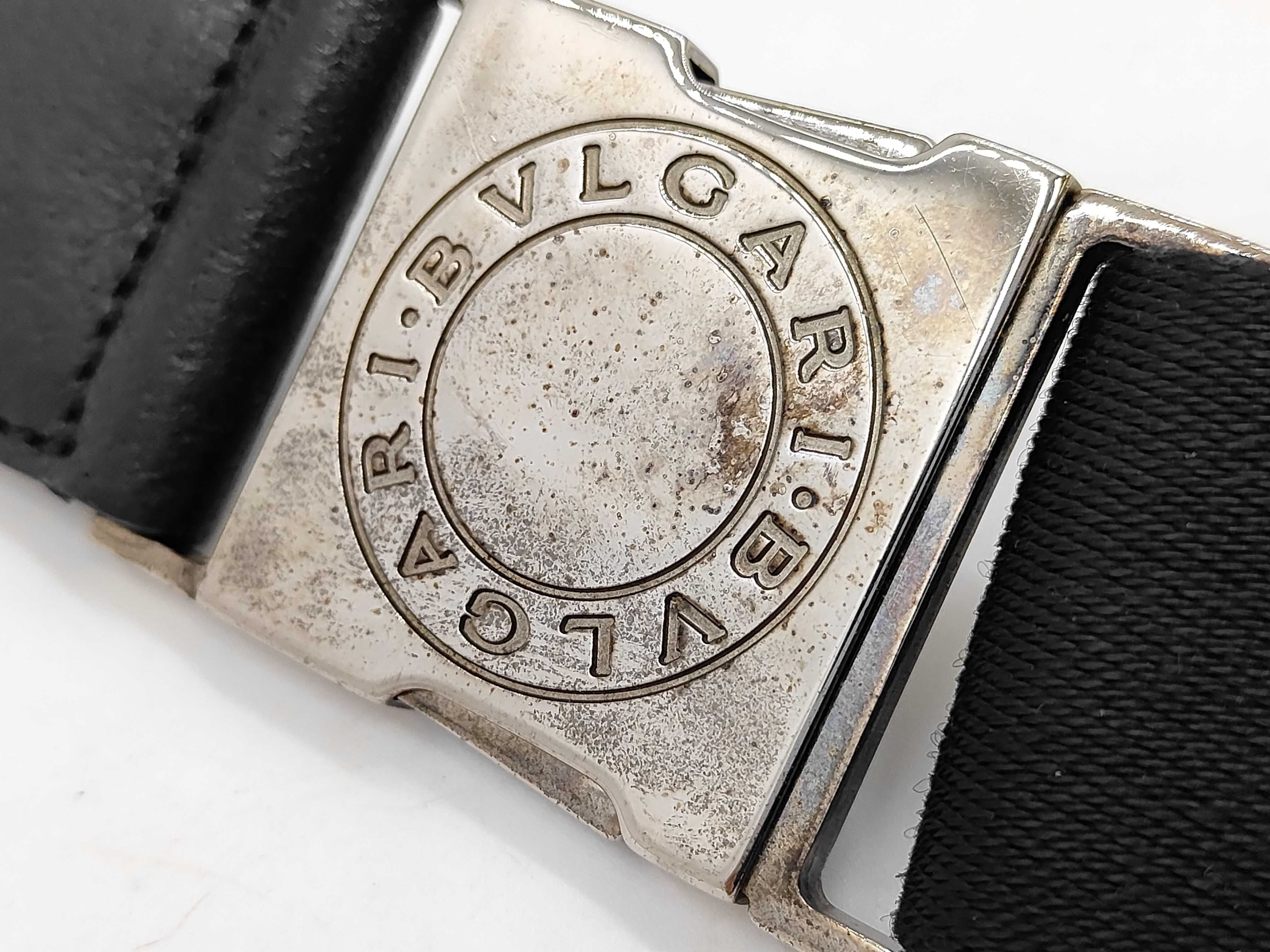 Bulgari Waist Bag Black Canvas Waist Bag — view 7