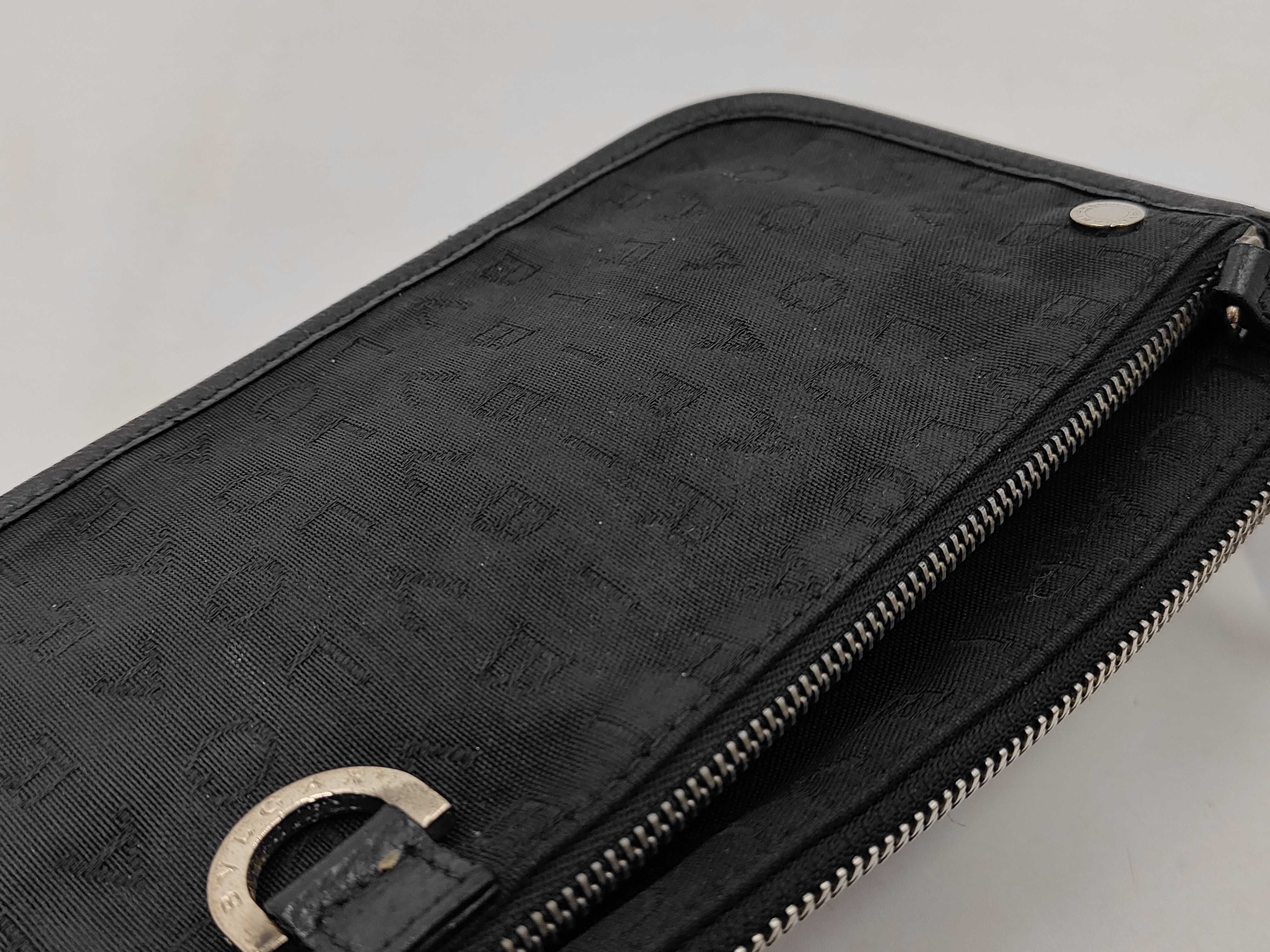 Bulgari Waist Bag Black Canvas Waist Bag — view 9