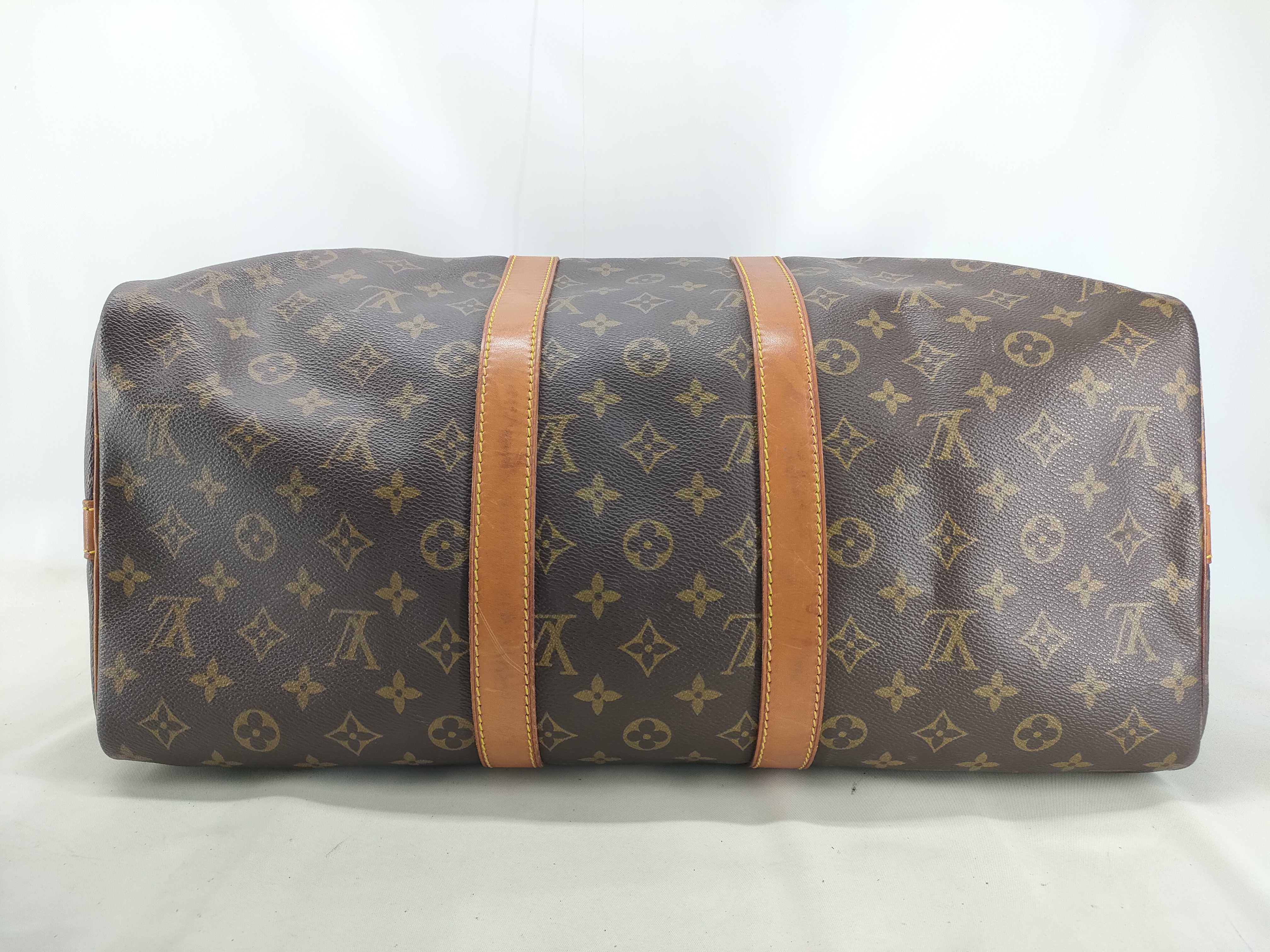 Monogram Keepall 45 M41428 MI0941 Brown Boston Bag — view 4