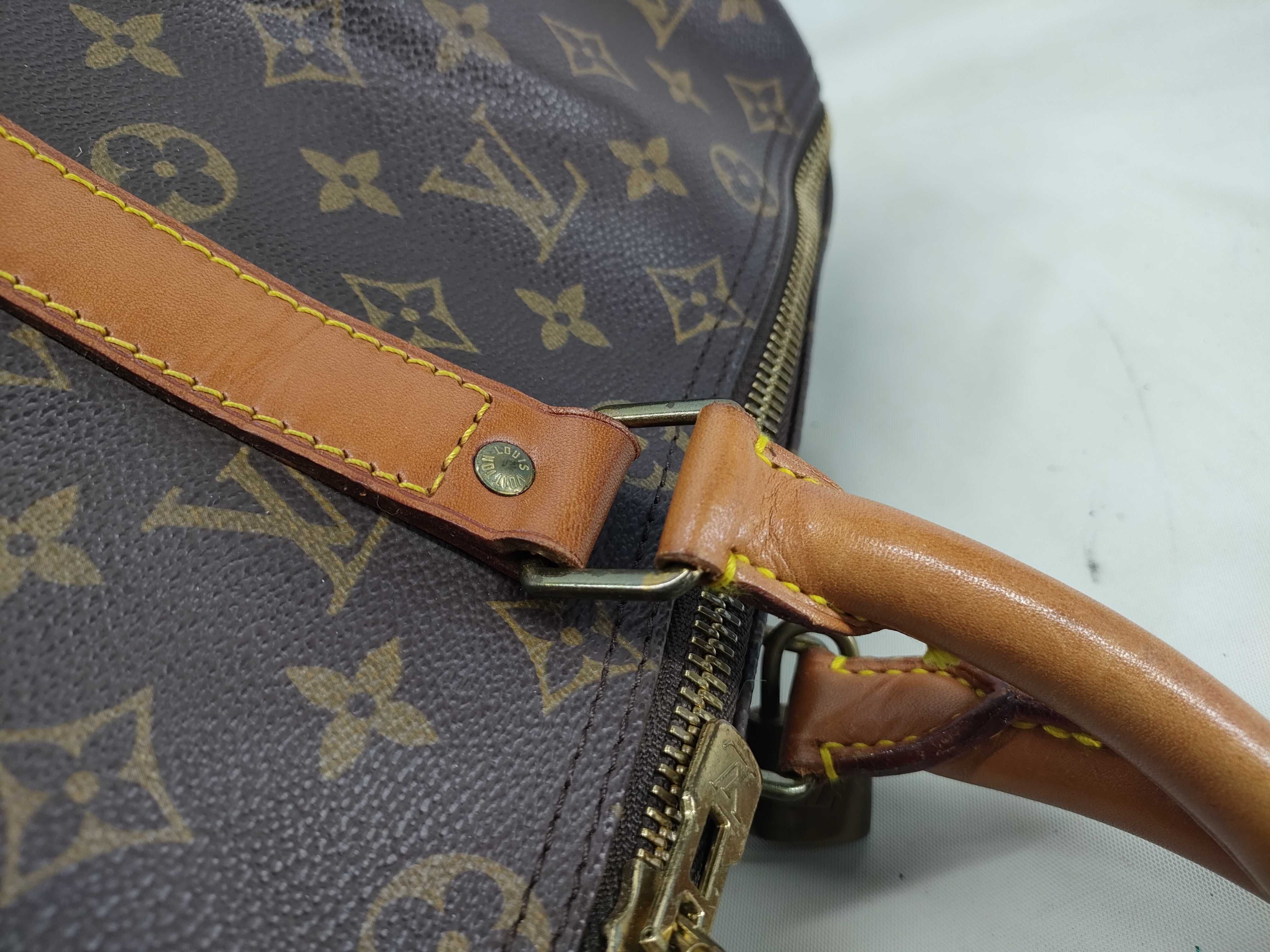 Monogram Keepall 45 M41428 MI0941 Brown Boston Bag — view 9