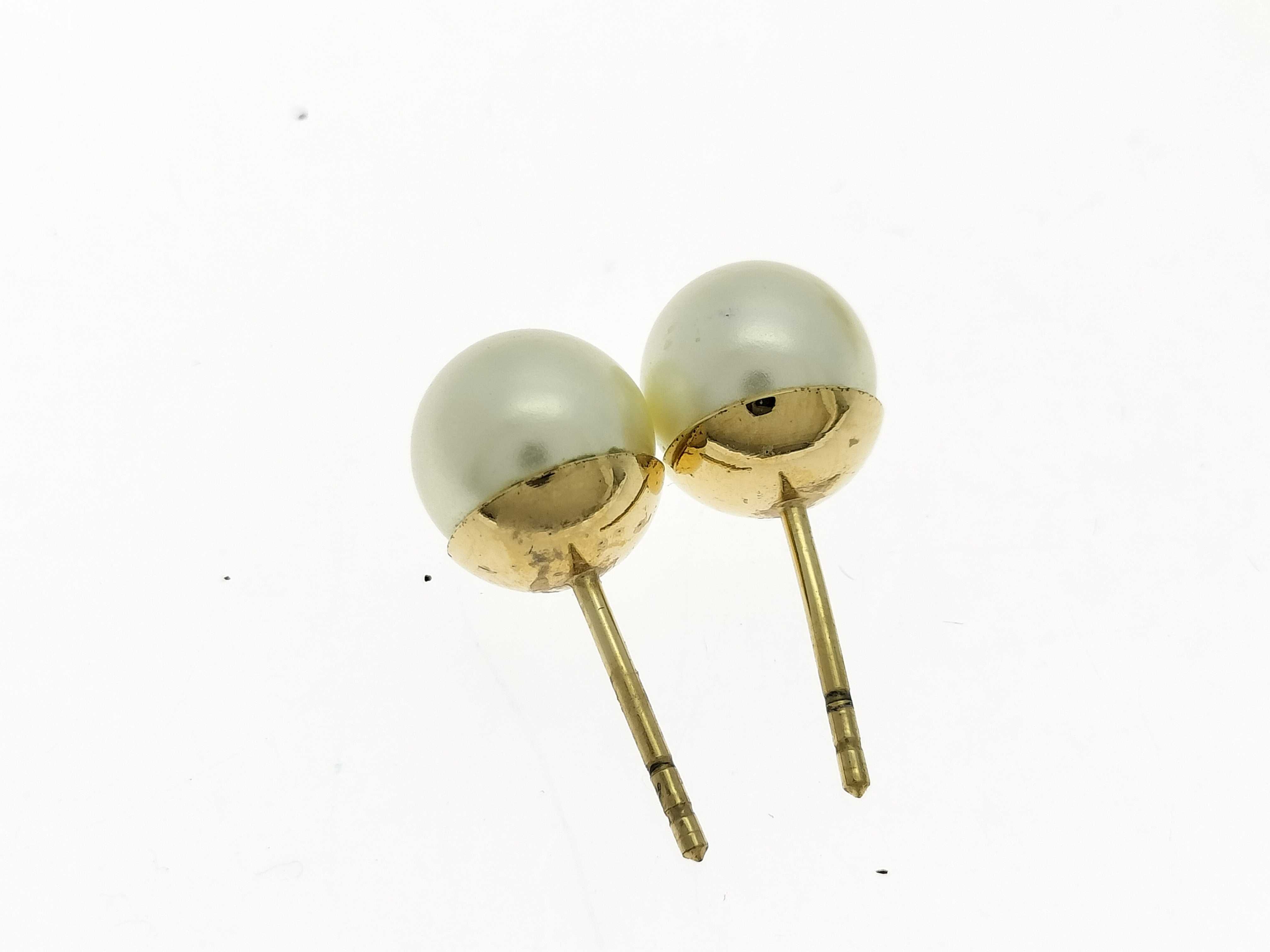 pearl earrings — view 6