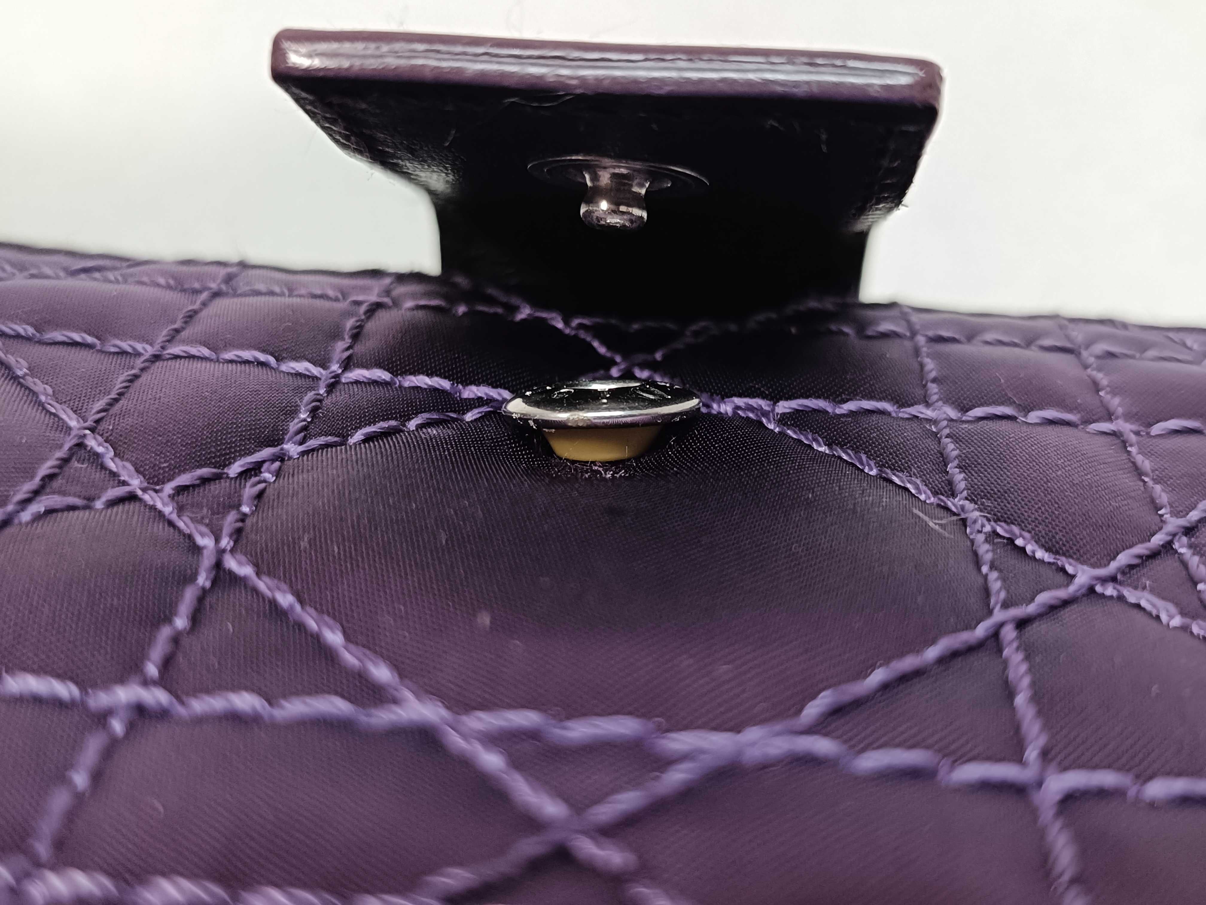 Lady Dior Nylon Wallet — view 11