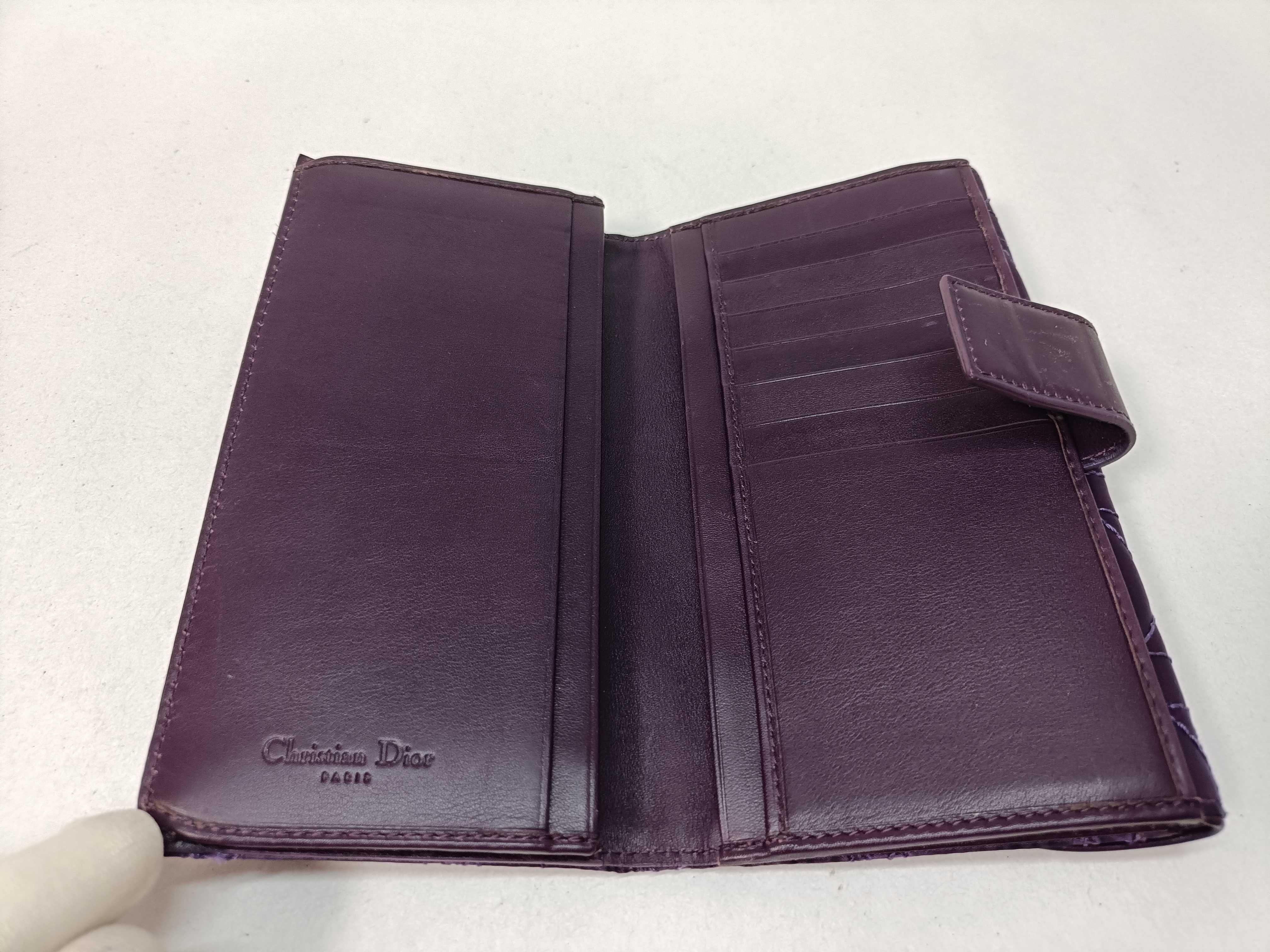 Lady Dior Nylon Wallet — view 13