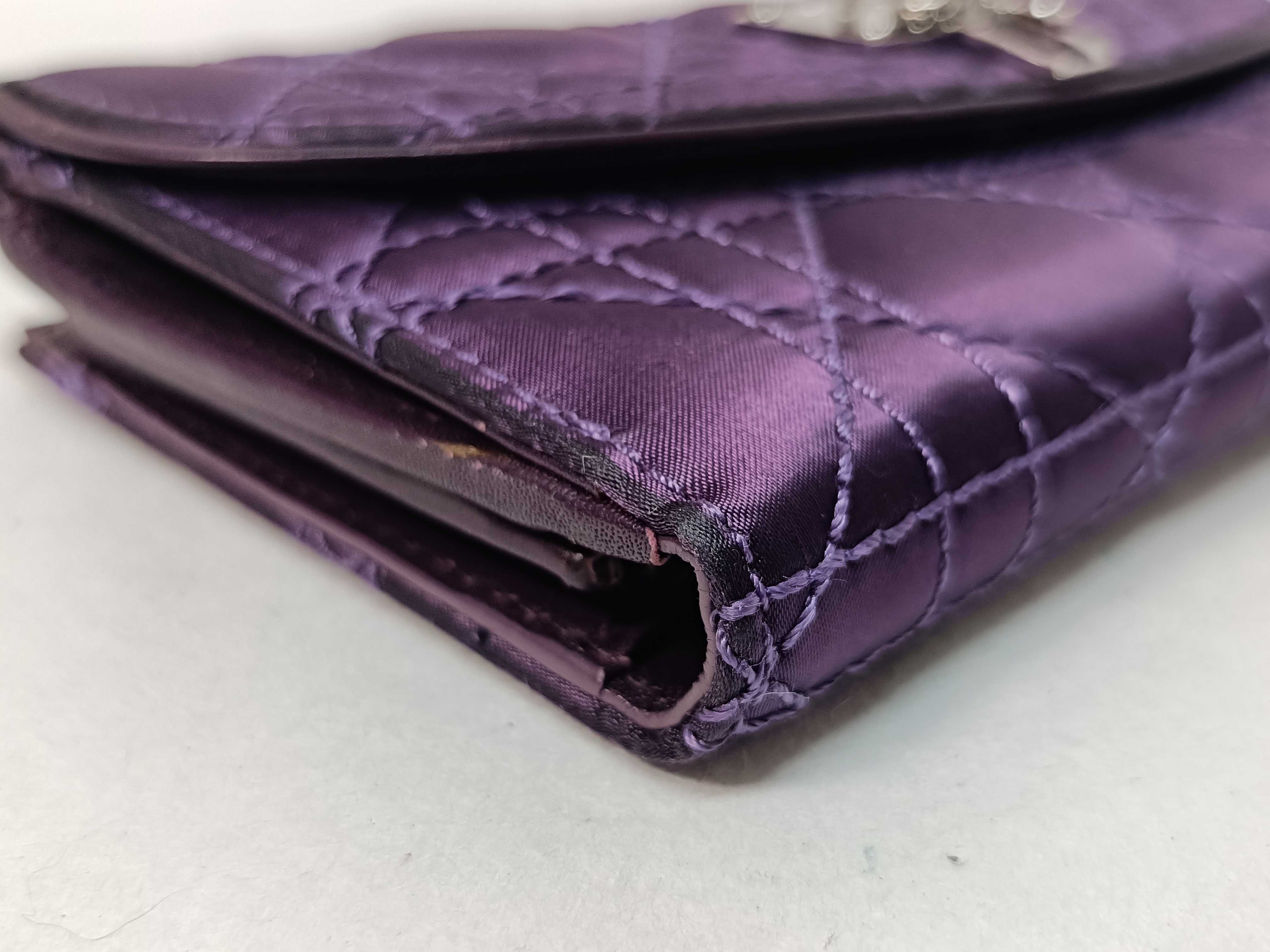 Lady Dior Nylon Wallet — view 4