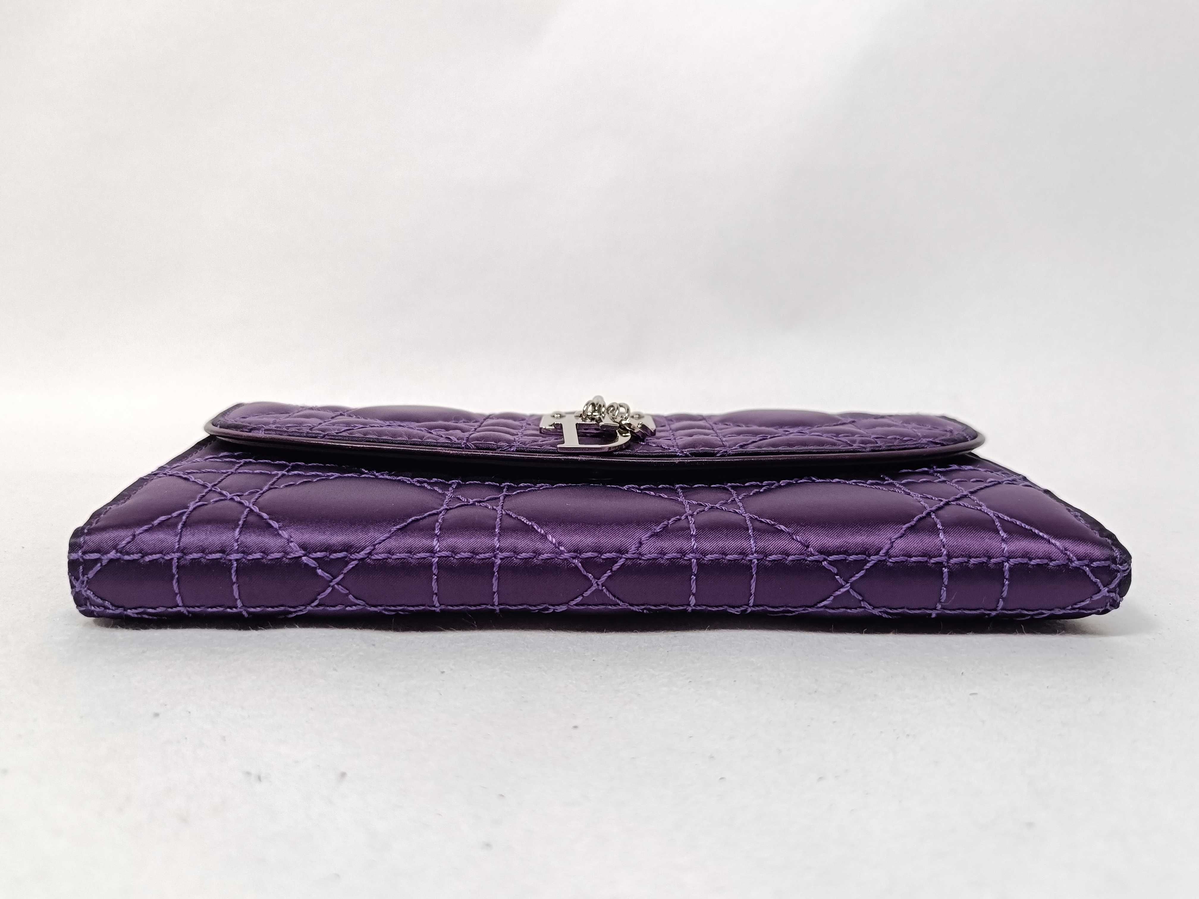 Lady Dior Nylon Wallet — view 5
