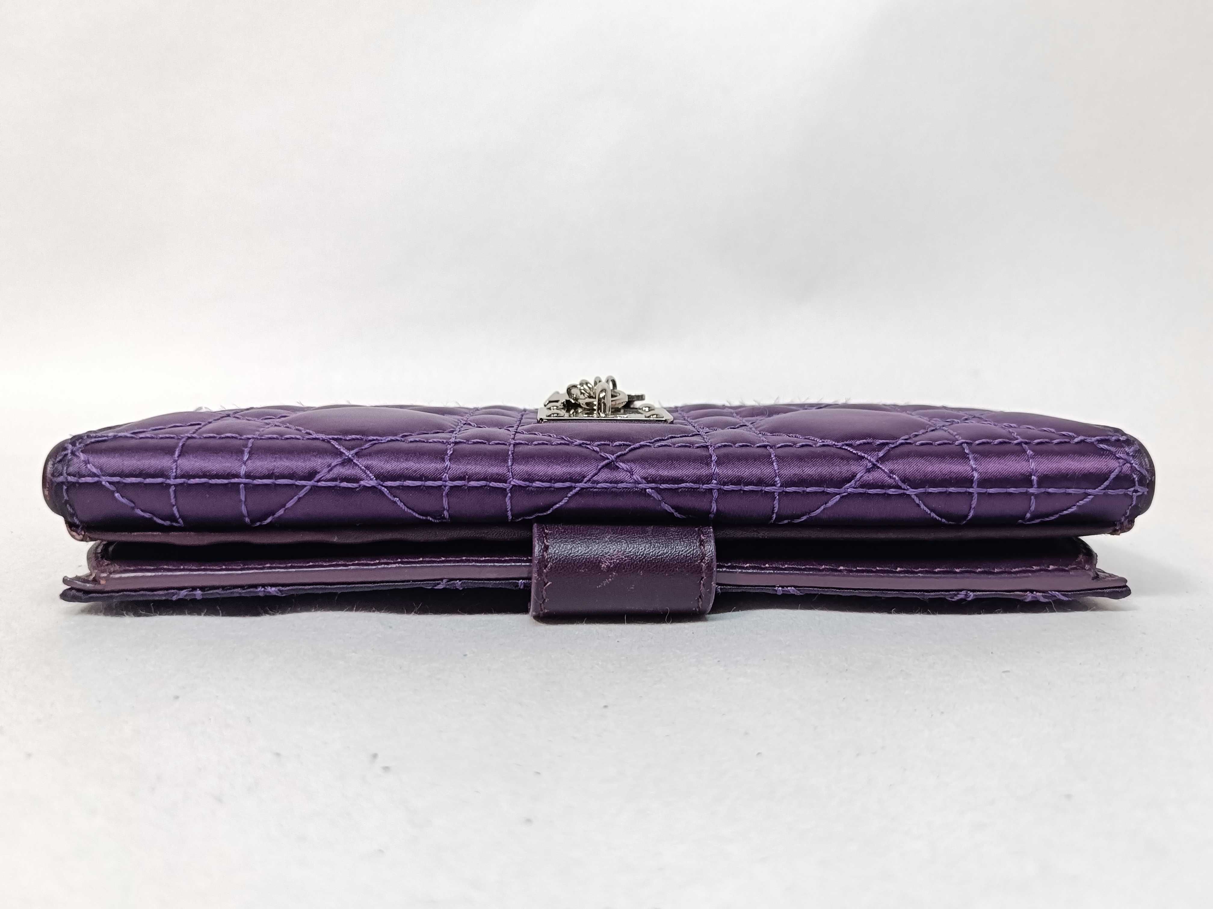 Lady Dior Nylon Wallet — view 6