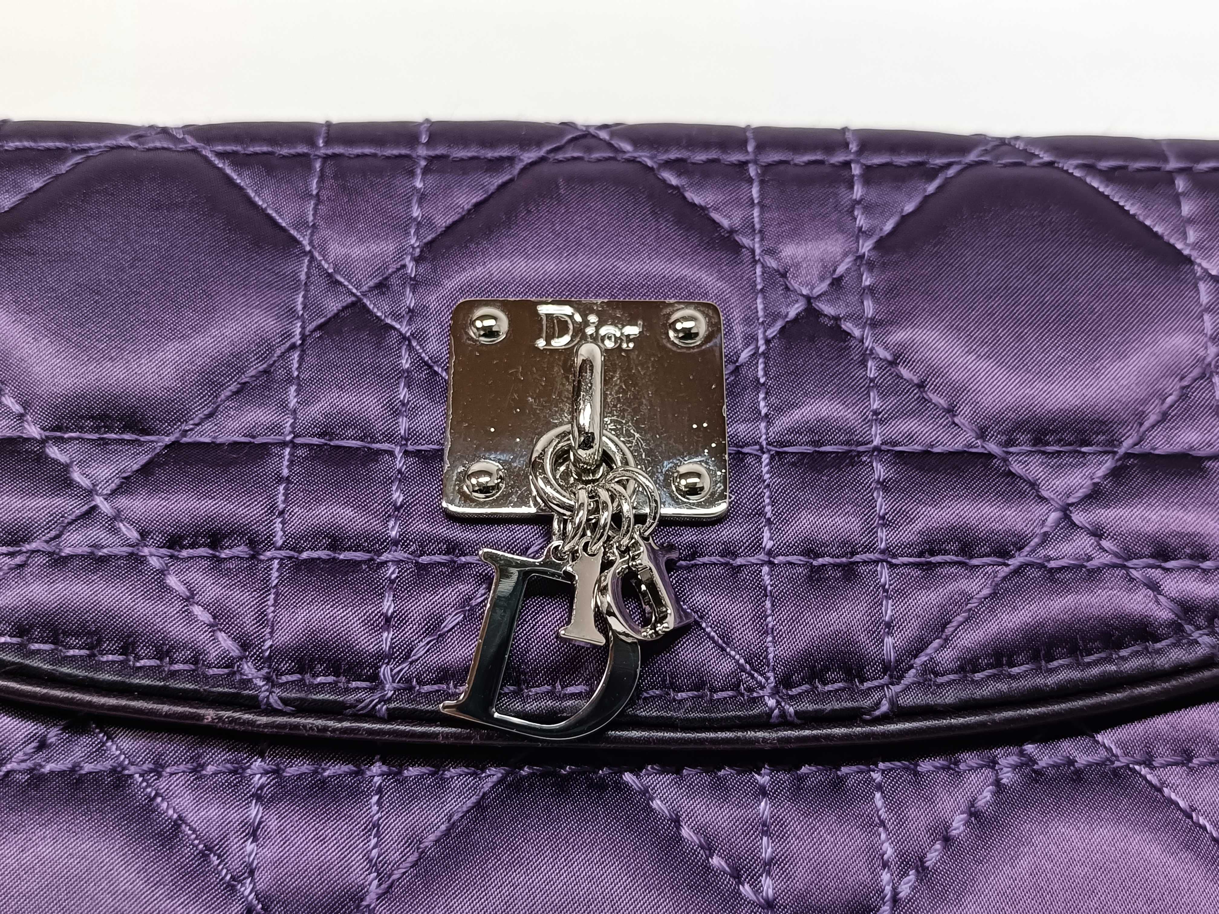 Lady Dior Nylon Wallet — view 7