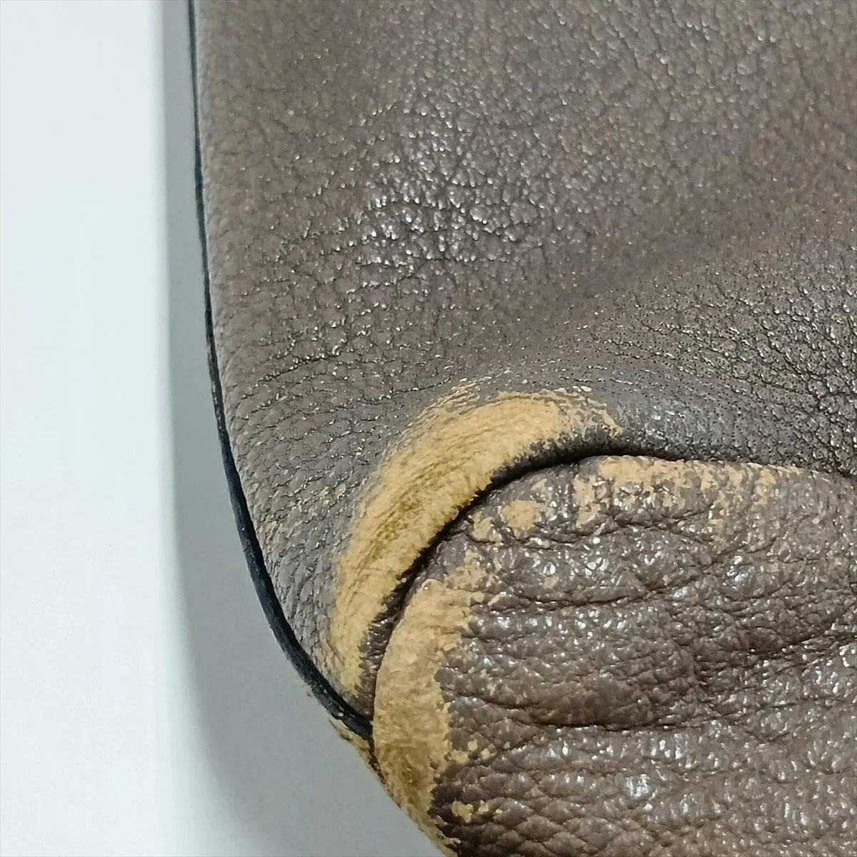 Peekaboo Large Leather 2-Way Handbag Brown 8BN210 — view 14