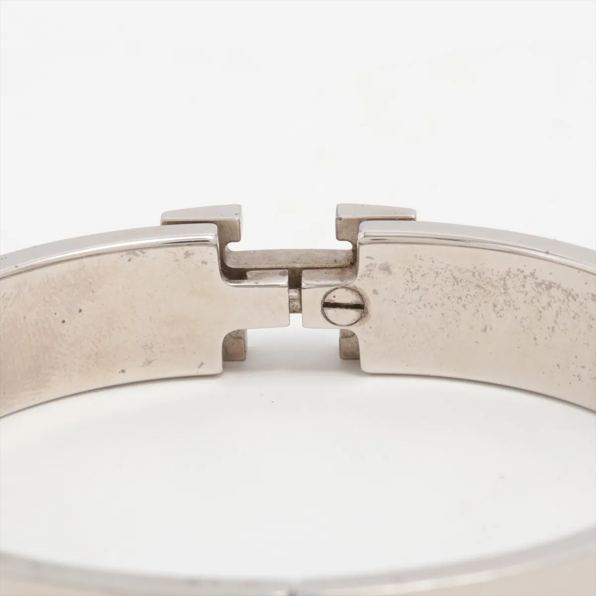 Click H Fan Bangle, GP (Gold Plated), Silver x Pink. Shows — view 4