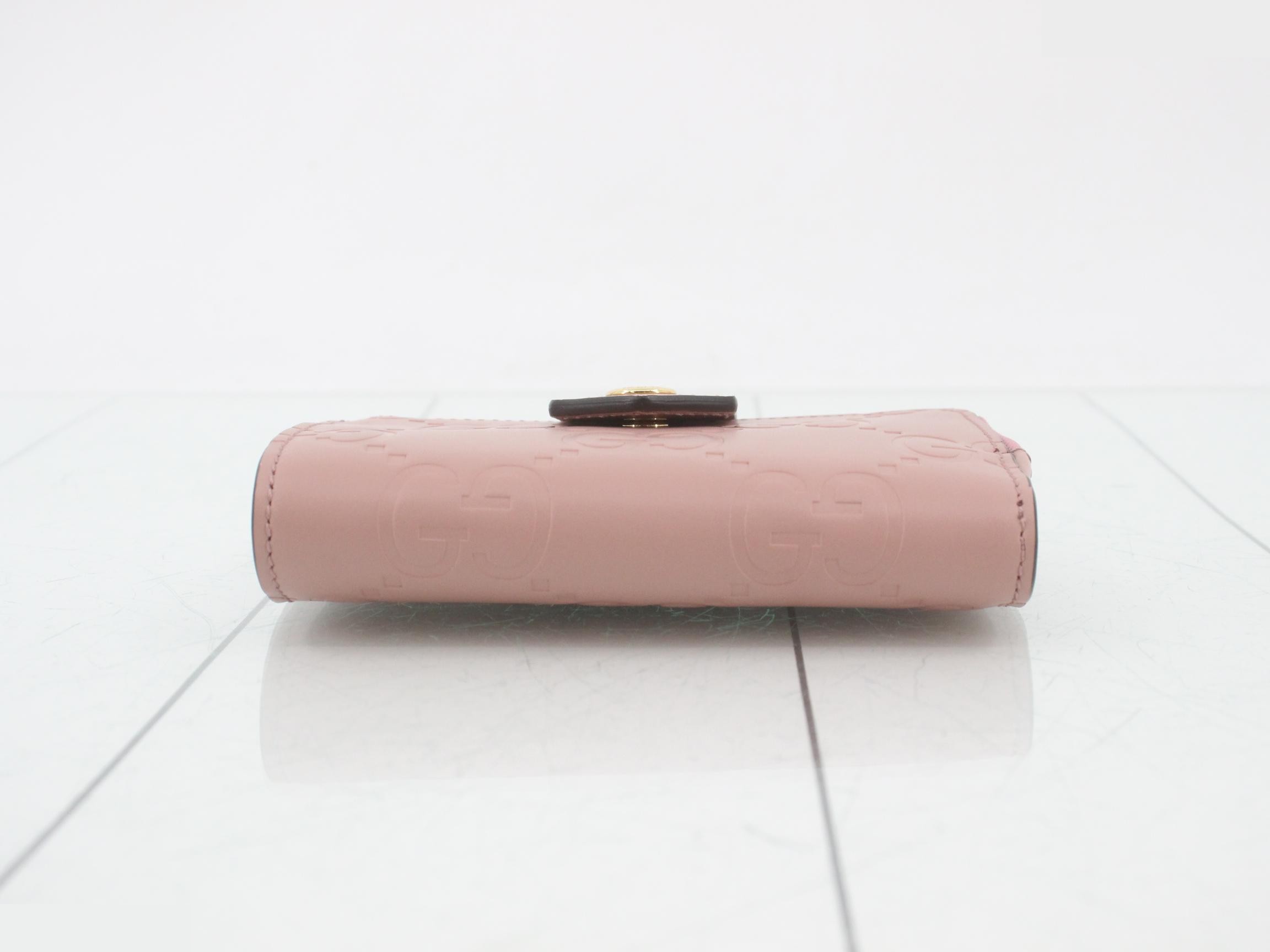 GG Leather Bi-fold Wallet — view 3