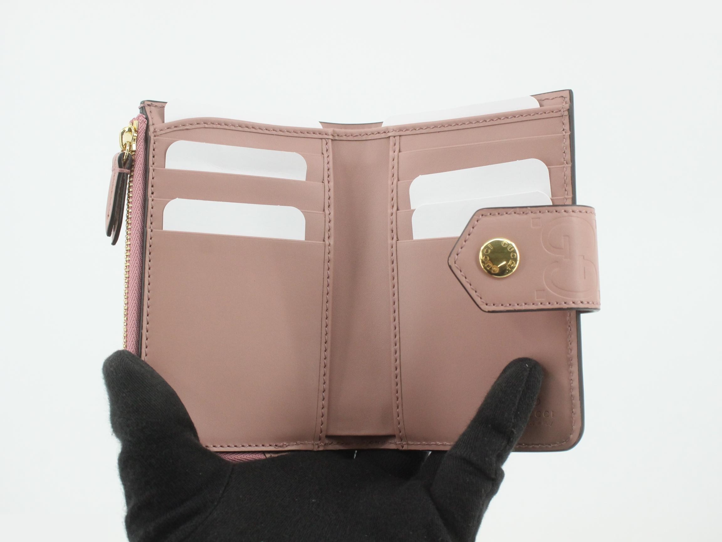 GG Leather Bi-fold Wallet — view 4