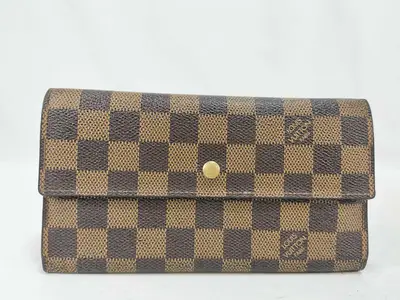 Damier Louis Vuitton Damier Portefeuille International Wallet