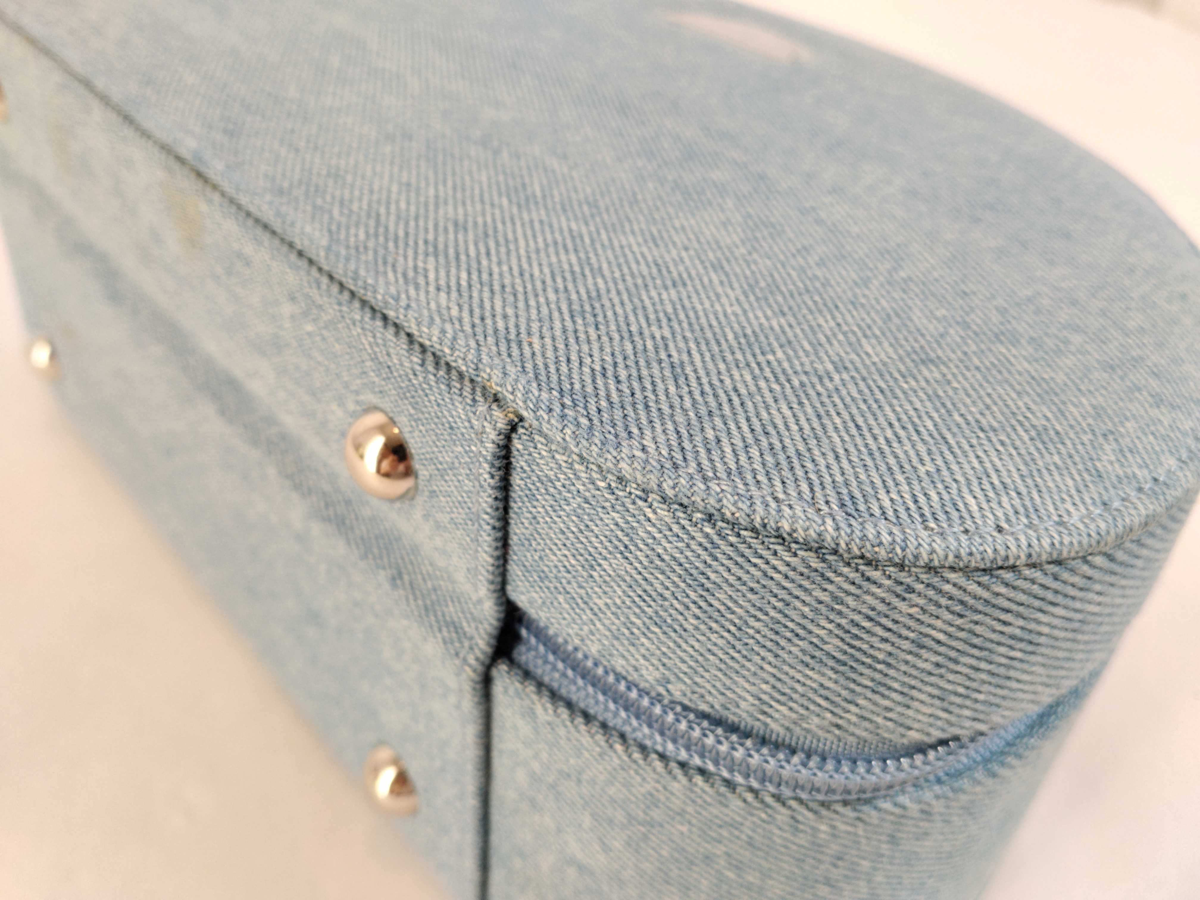Parfum Handbag Jewelry Box Denim Bag — view 6