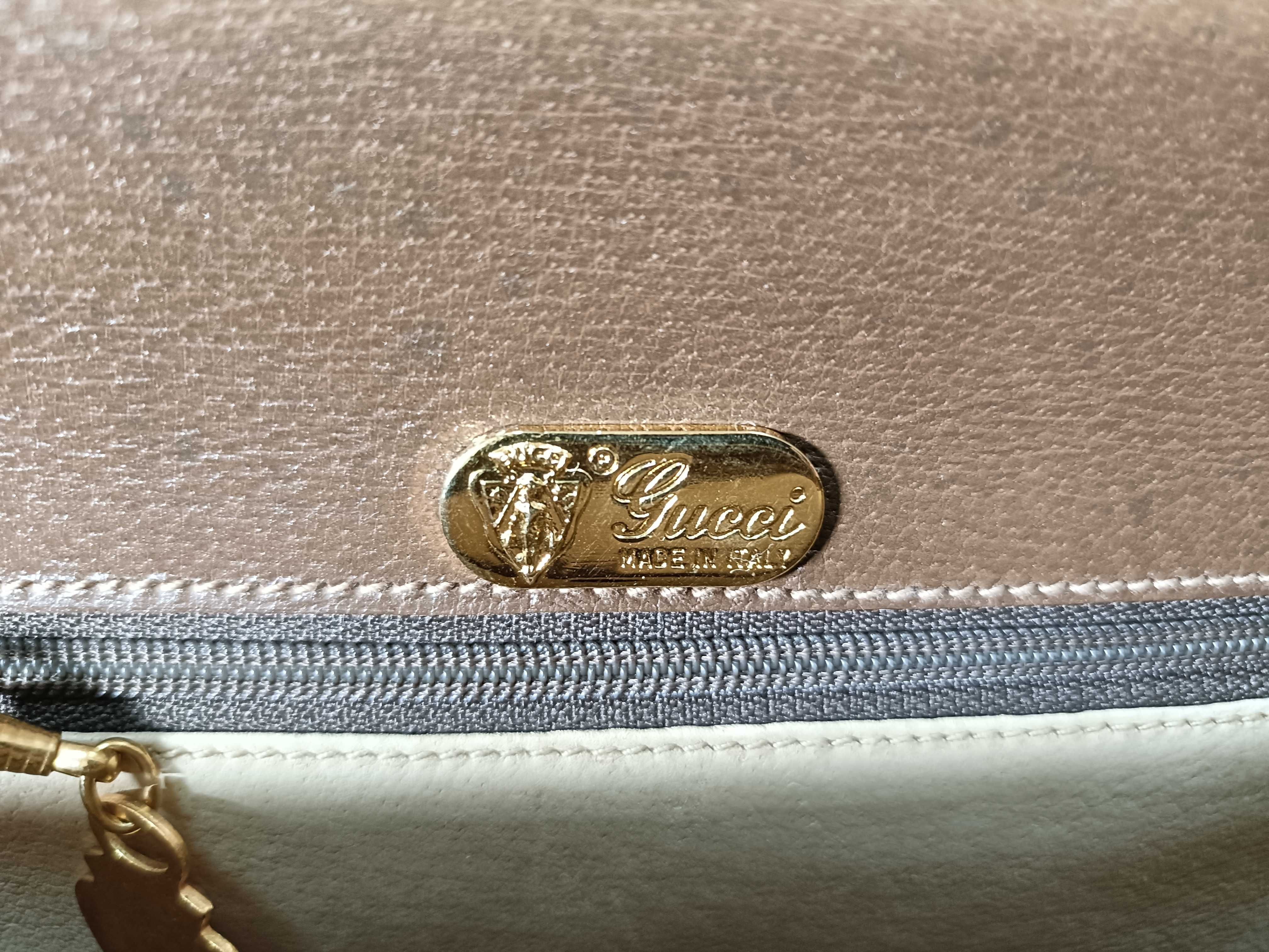 Bamboo Handbag Turnlock Leather Handbag — view 12