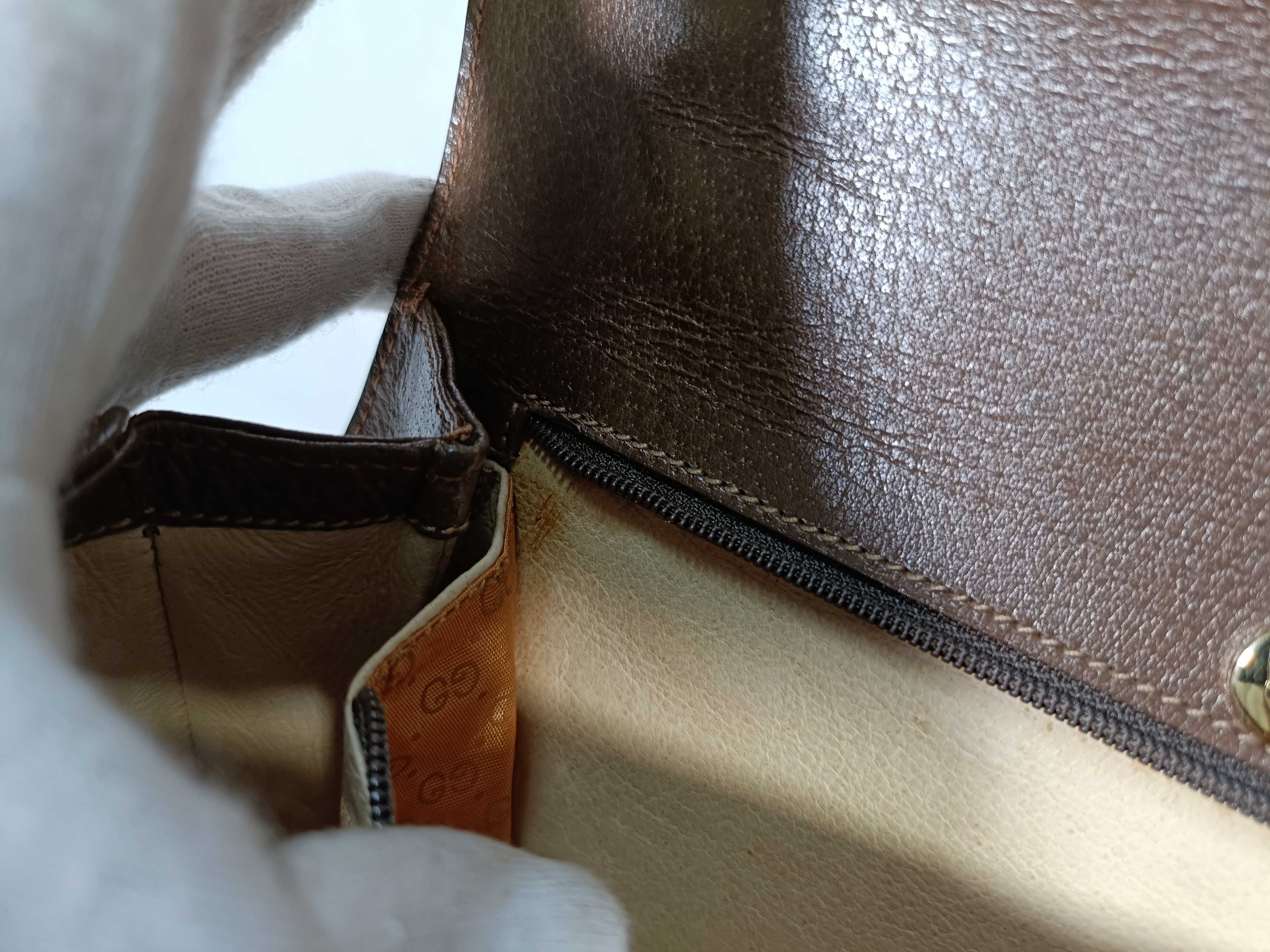 Bamboo Handbag Turnlock Leather Handbag — view 14