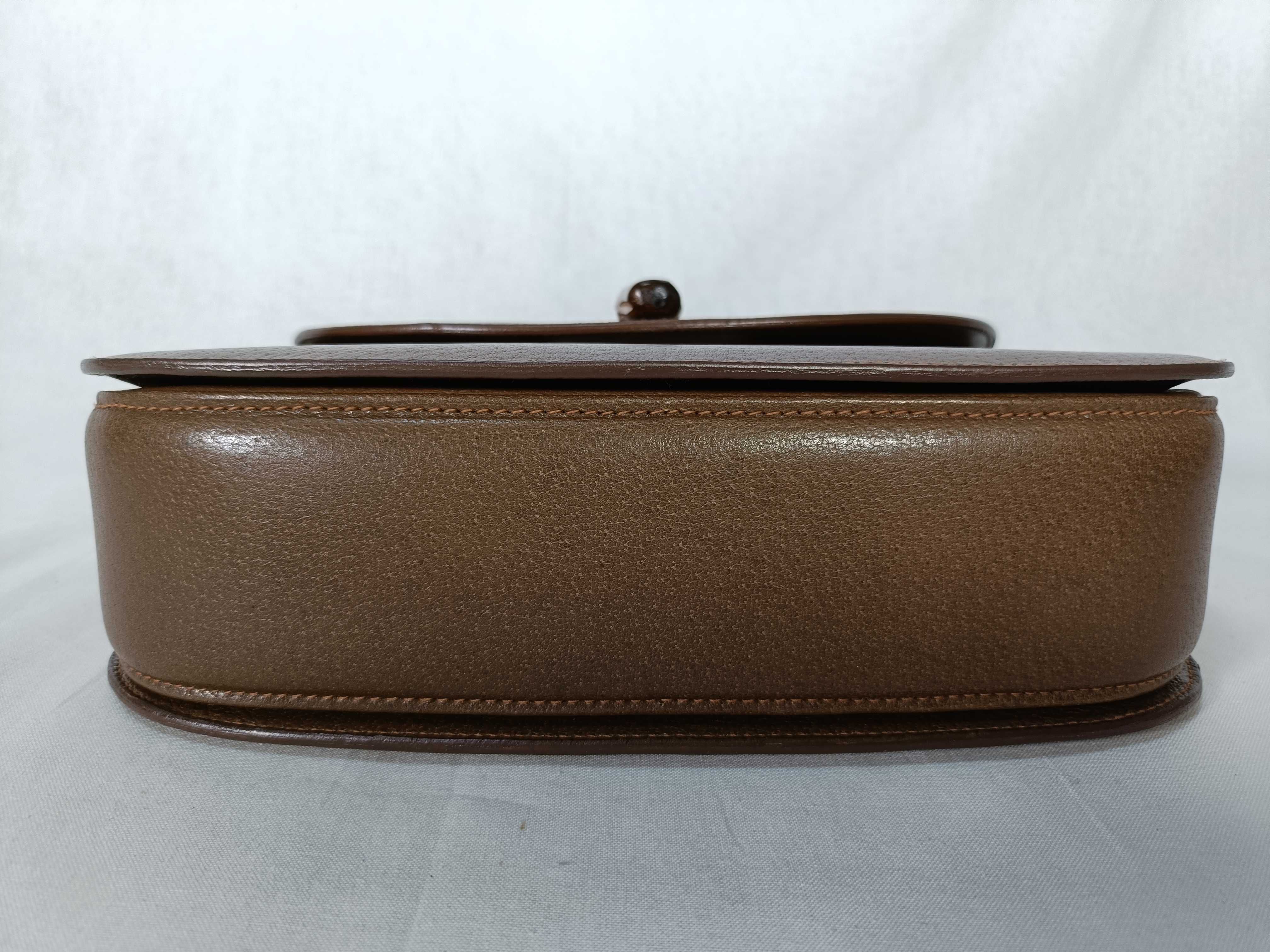 Bamboo Handbag Turnlock Leather Handbag — view 3