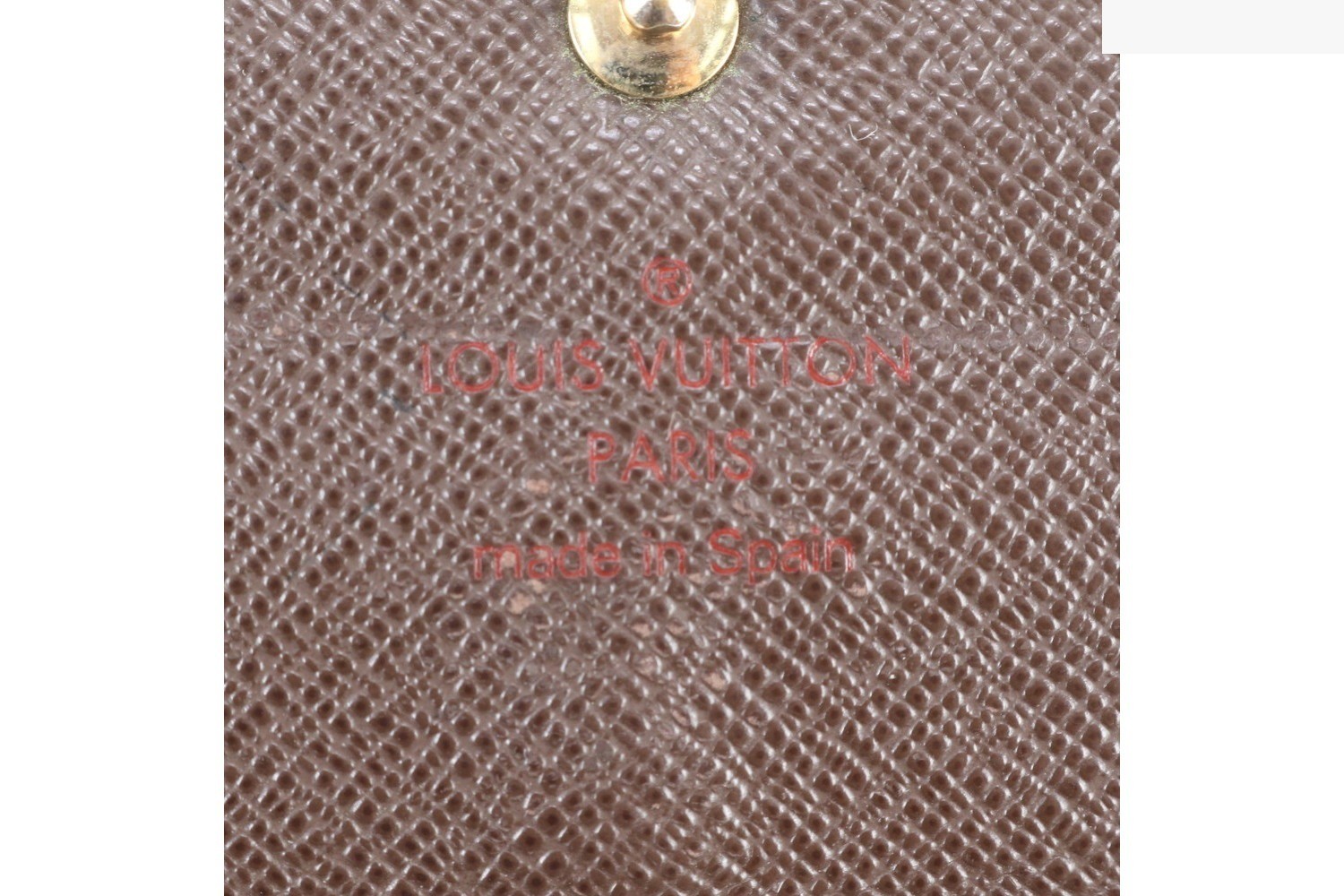 Damier Portefeuille Sarah N61734 Leather Long Wallet — view 5