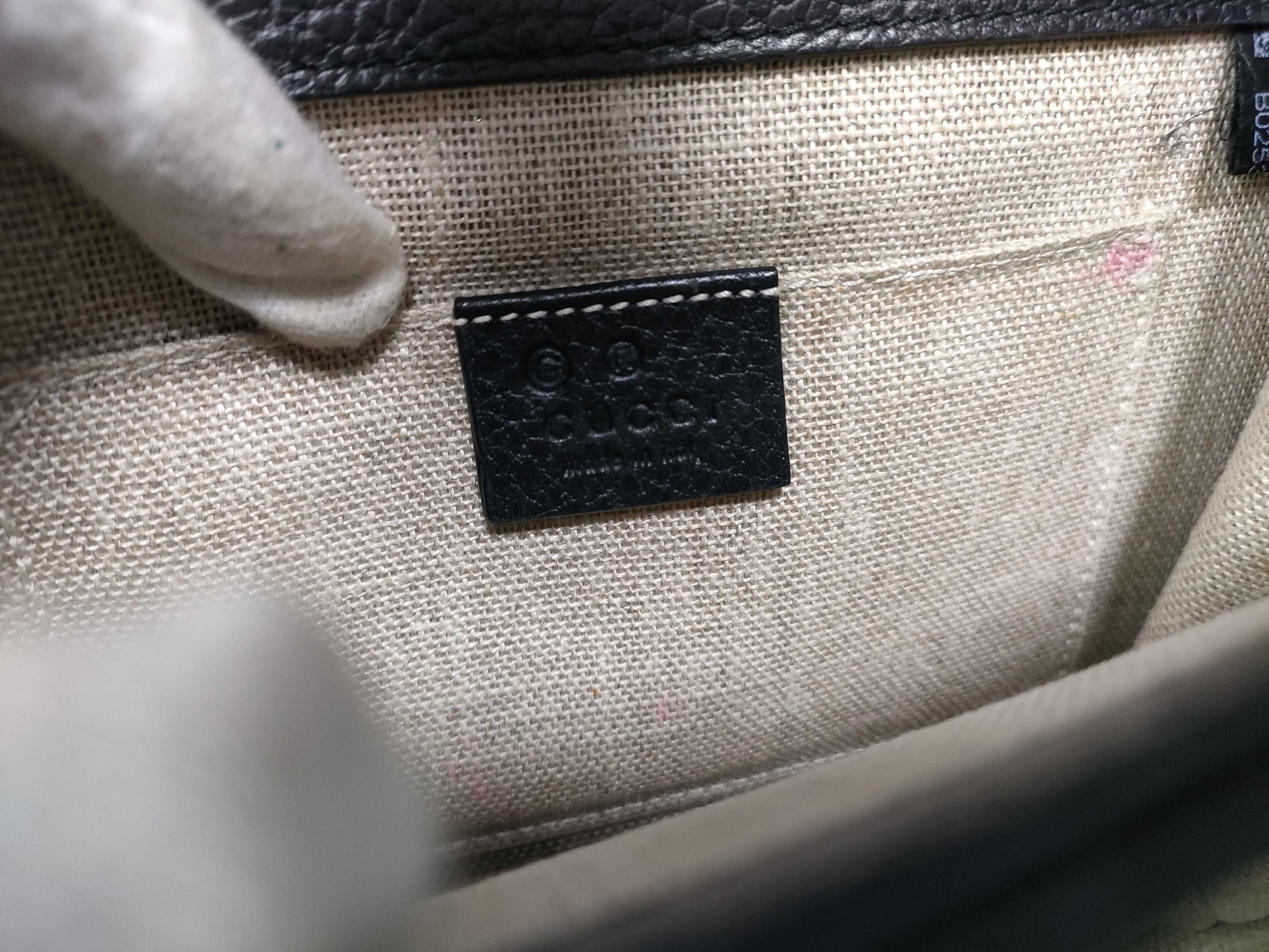 Black Leather Shoulder Bag — view 15