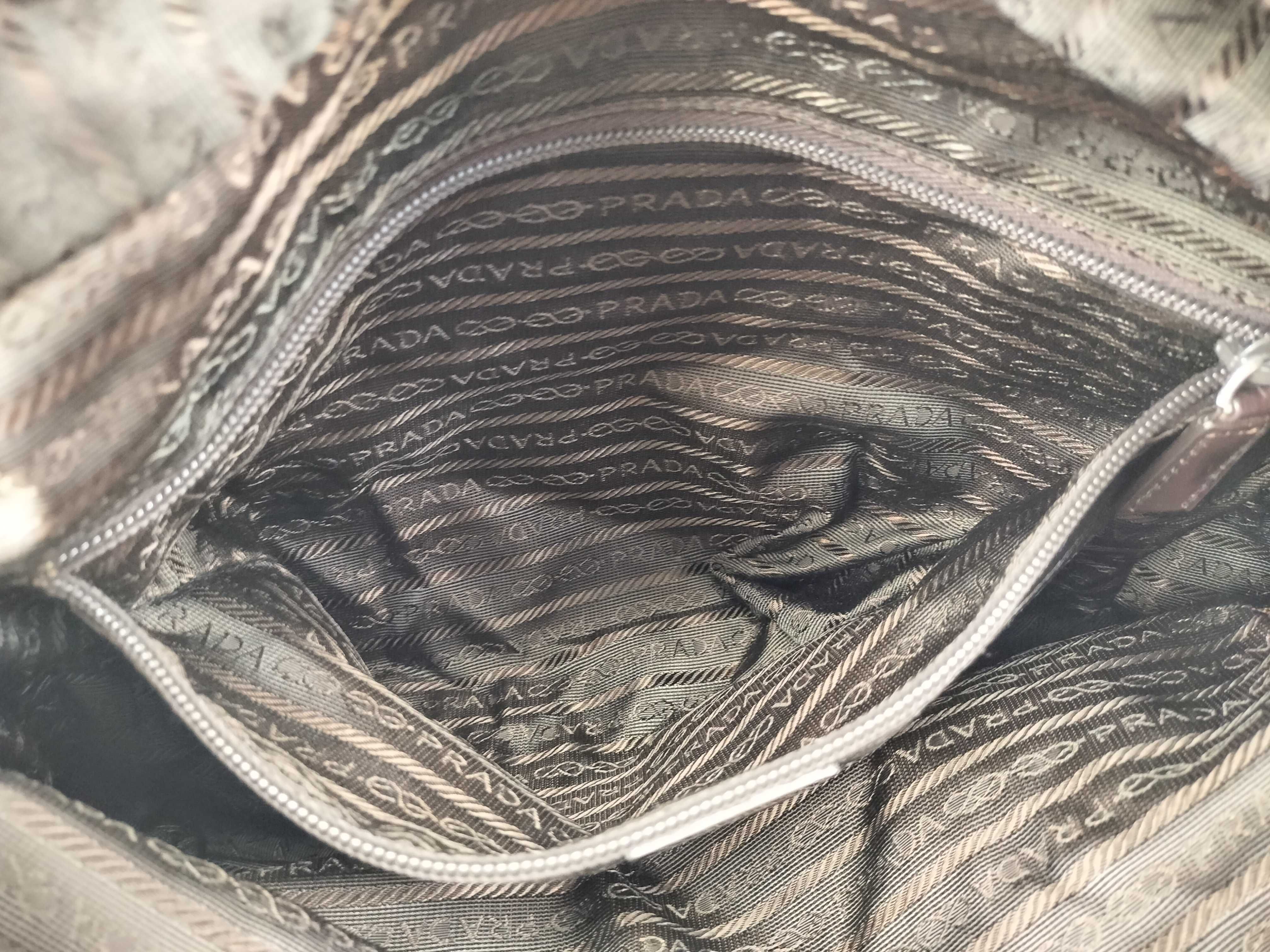 Nylon Shoulder Bag, Green — view 13