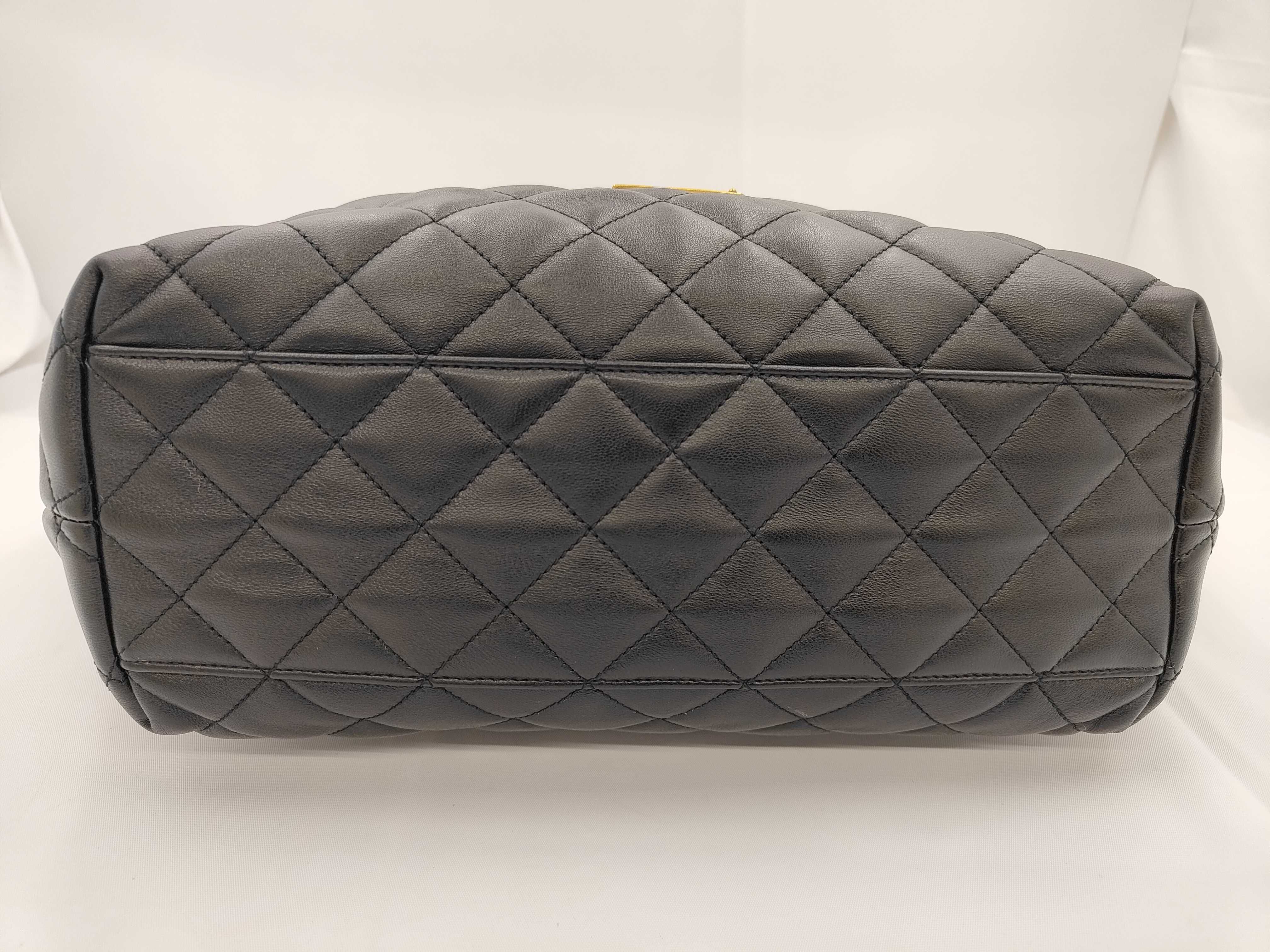 ICARE Black Quilted Parent-Child Tote Bag — view 5