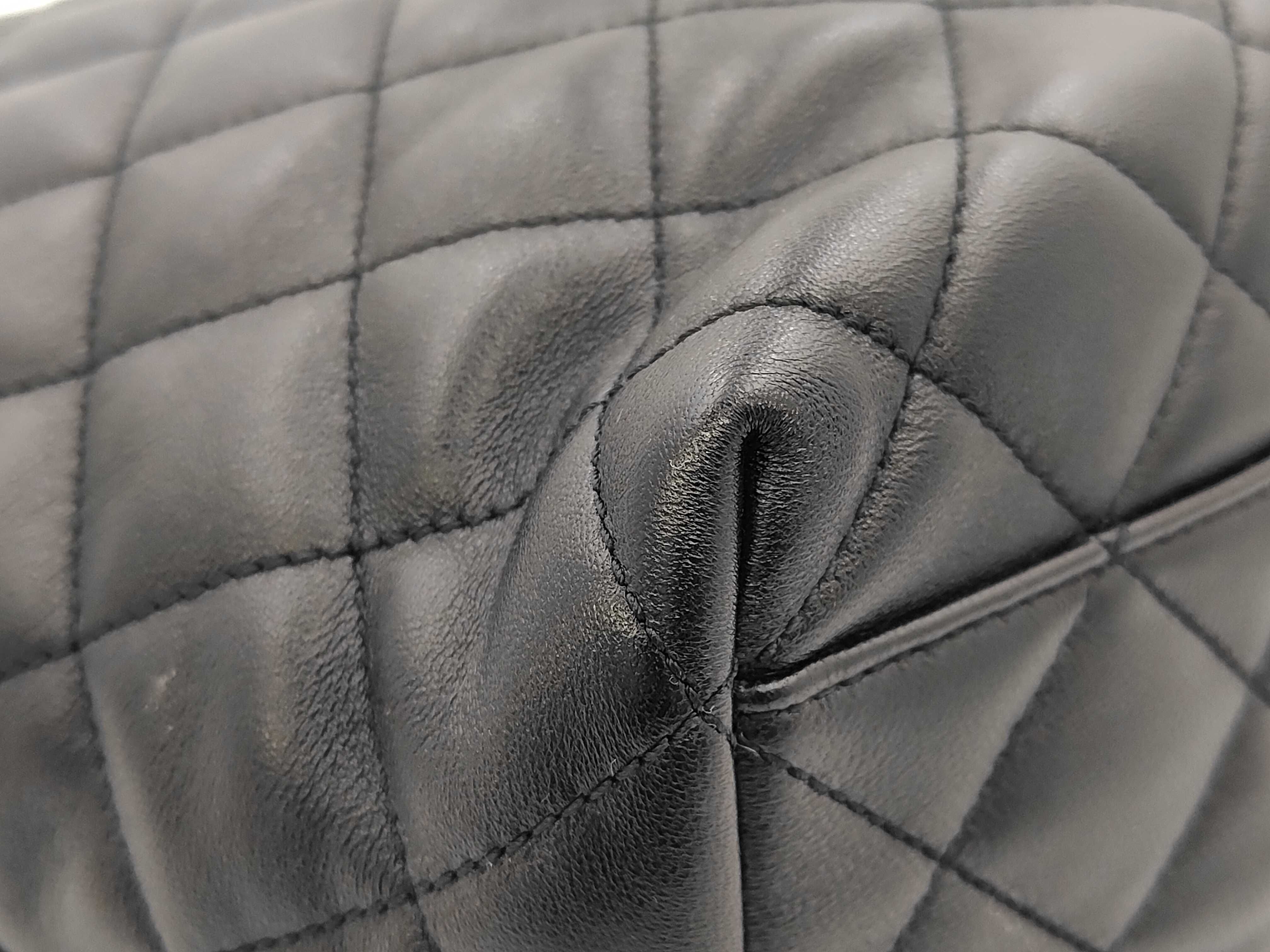 ICARE Black Quilted Parent-Child Tote Bag — view 6