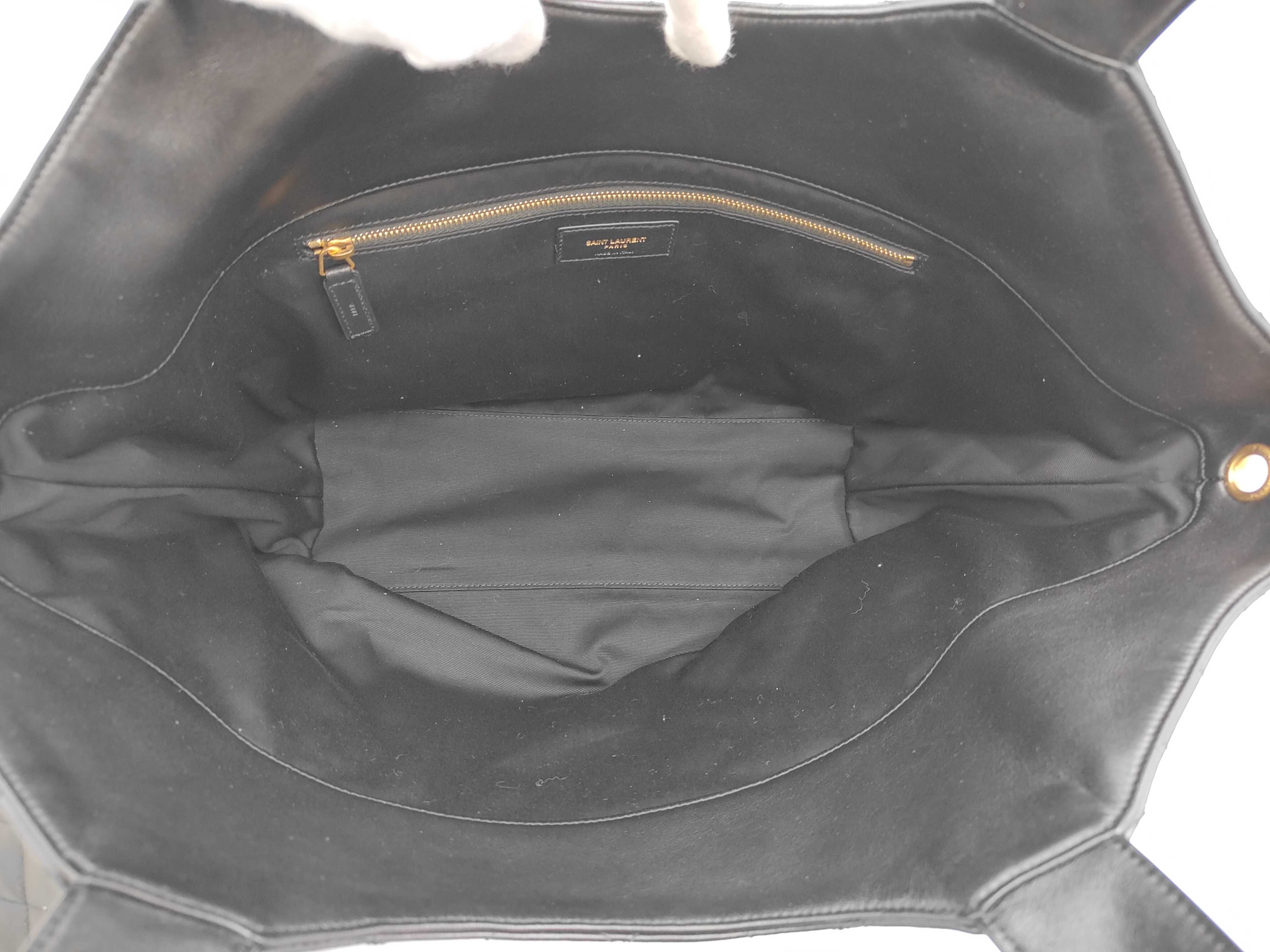 ICARE Black Quilted Parent-Child Tote Bag — view 8