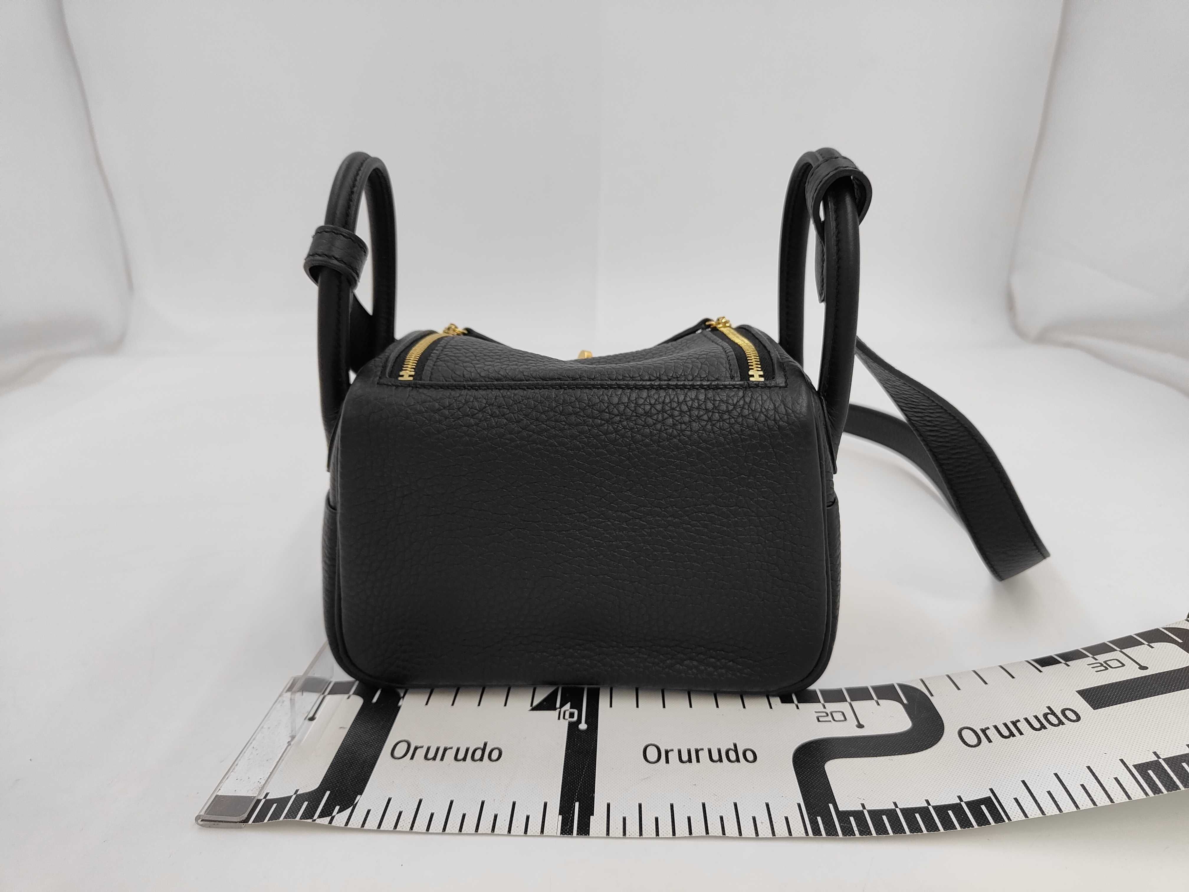 Mini Lindy Taurillion Leather Shoulder Bag — view 2