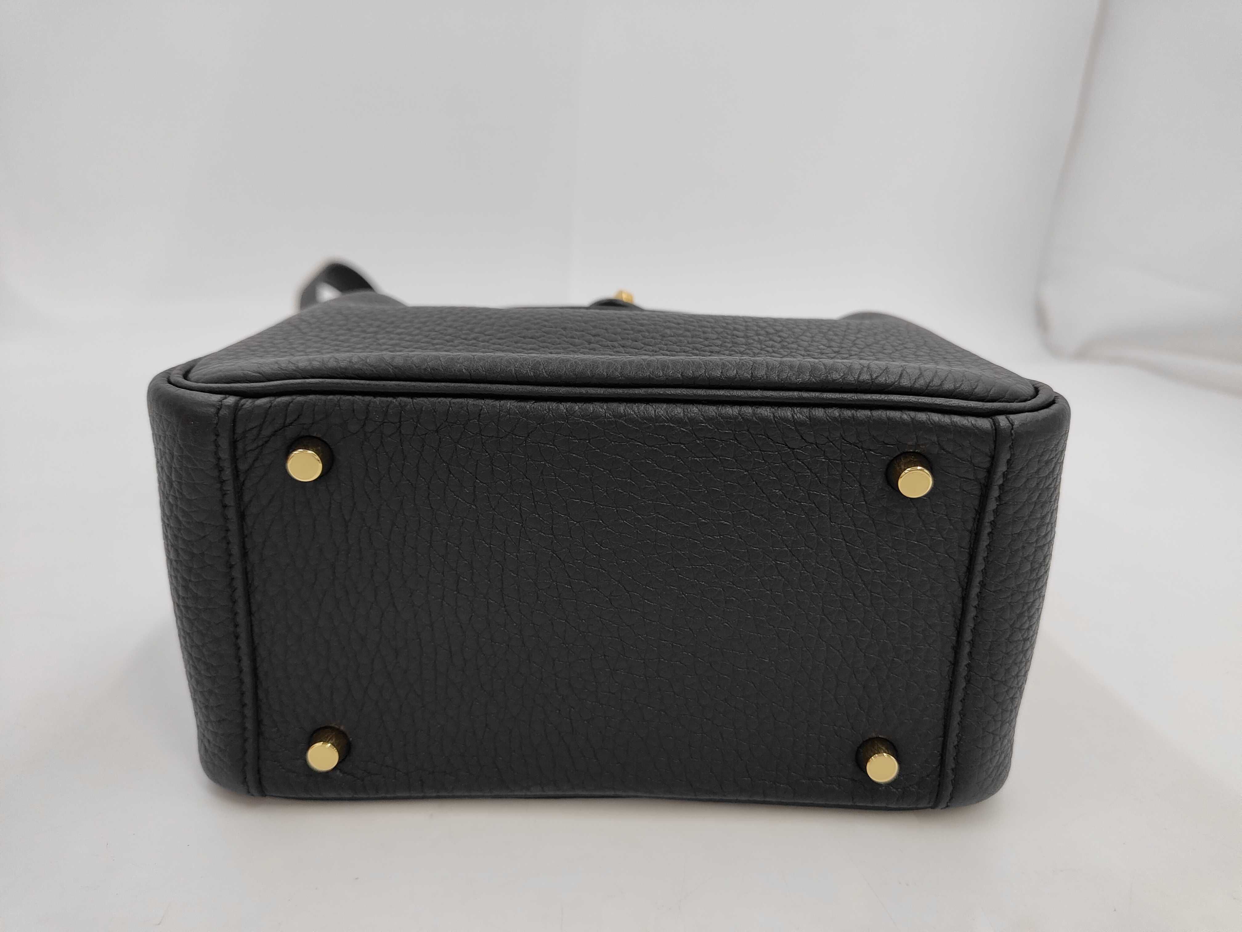 Mini Lindy Taurillion Leather Shoulder Bag — view 3