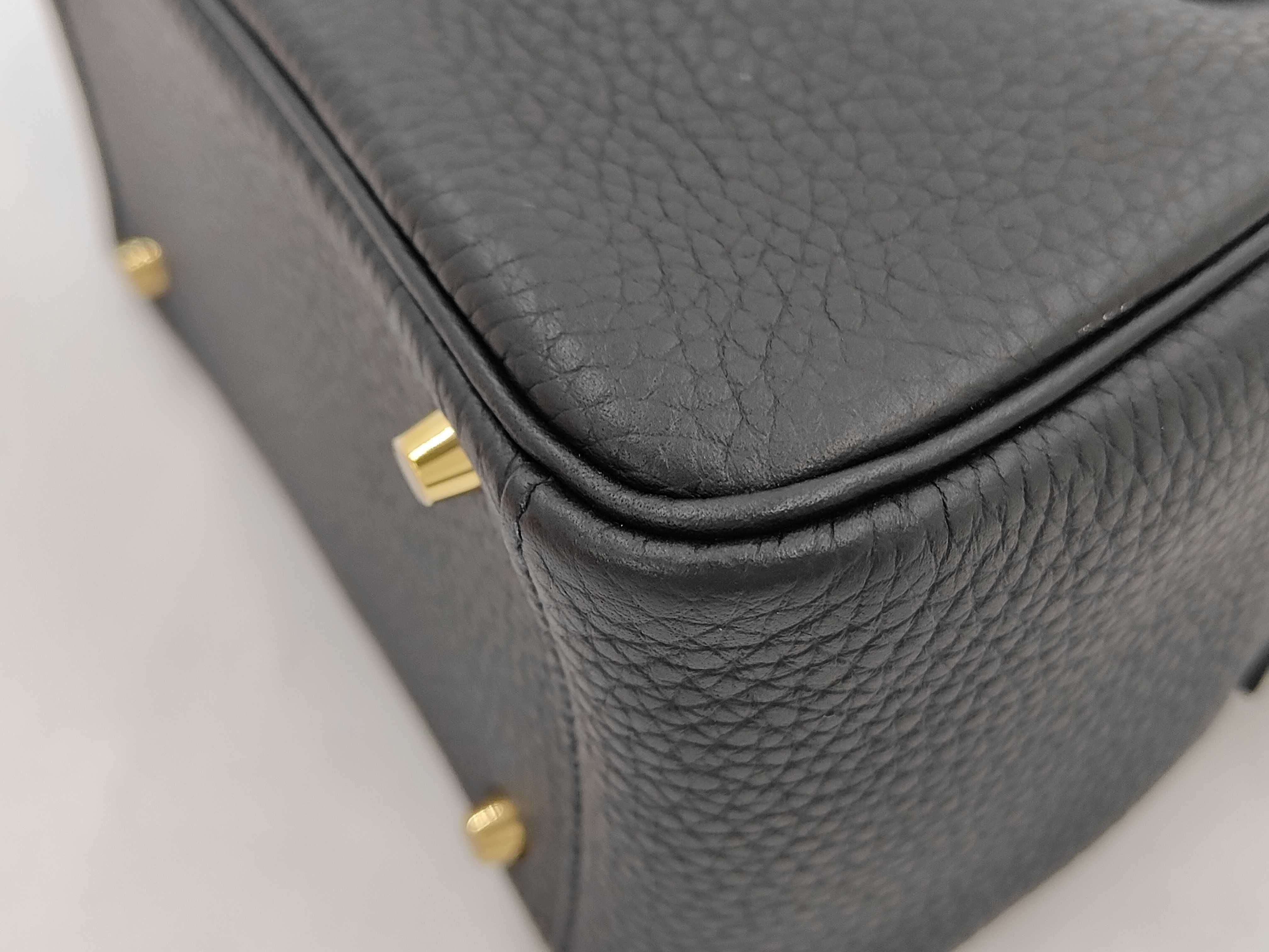 Mini Lindy Taurillion Leather Shoulder Bag — view 4