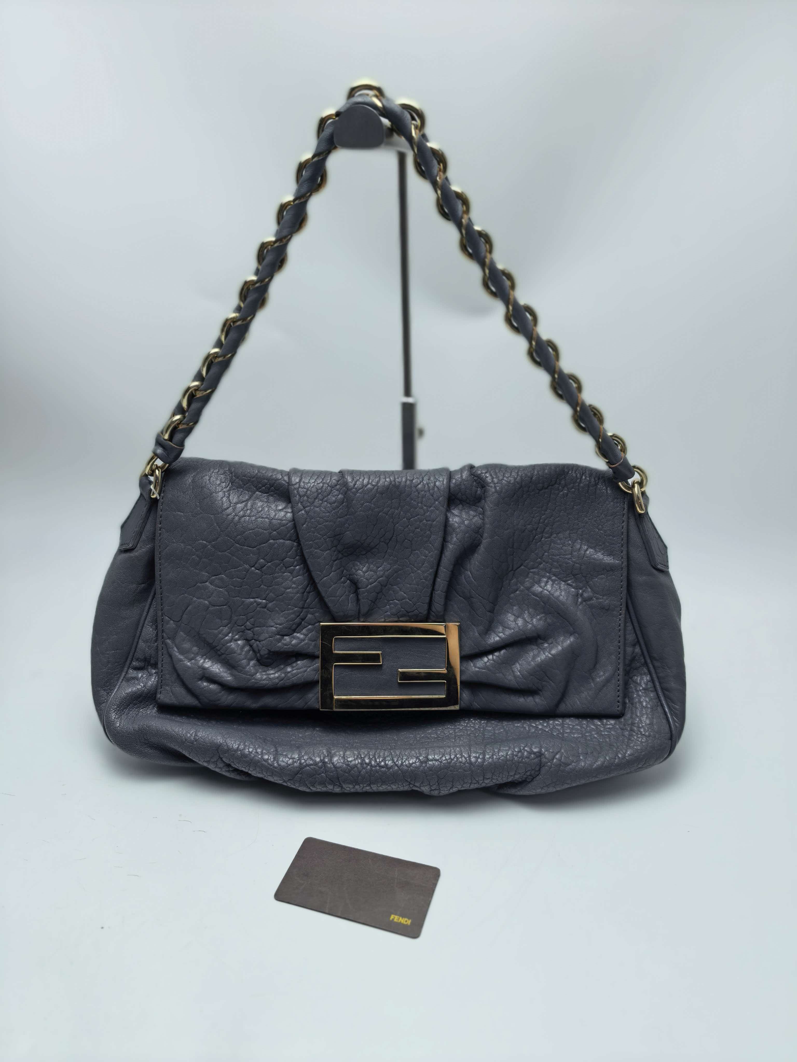 【*Shipped from: China*】FENDI Baguette Leather Handbag — view 2