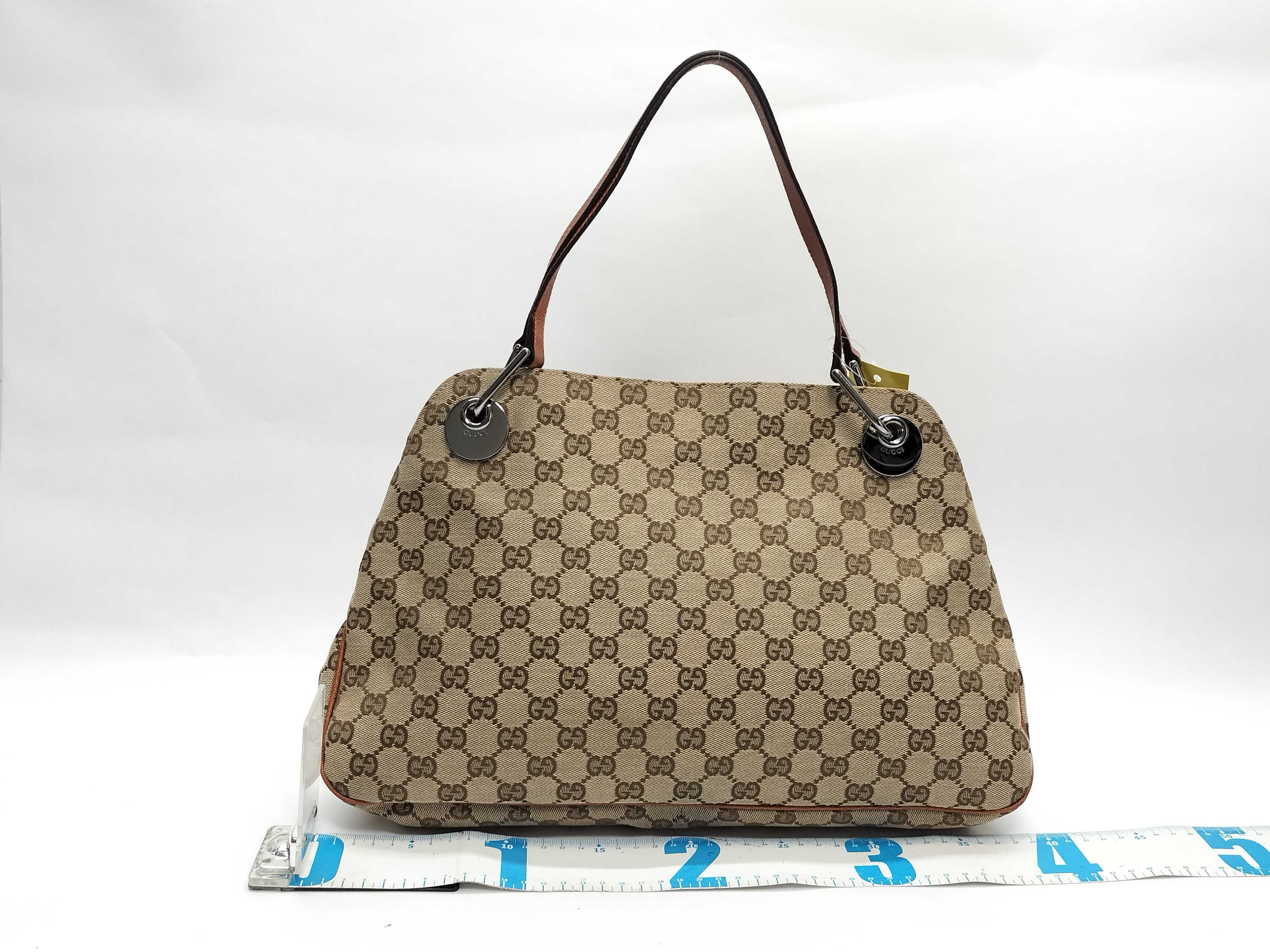 GG Canvas Tote Bag 121023 204991 — view 2