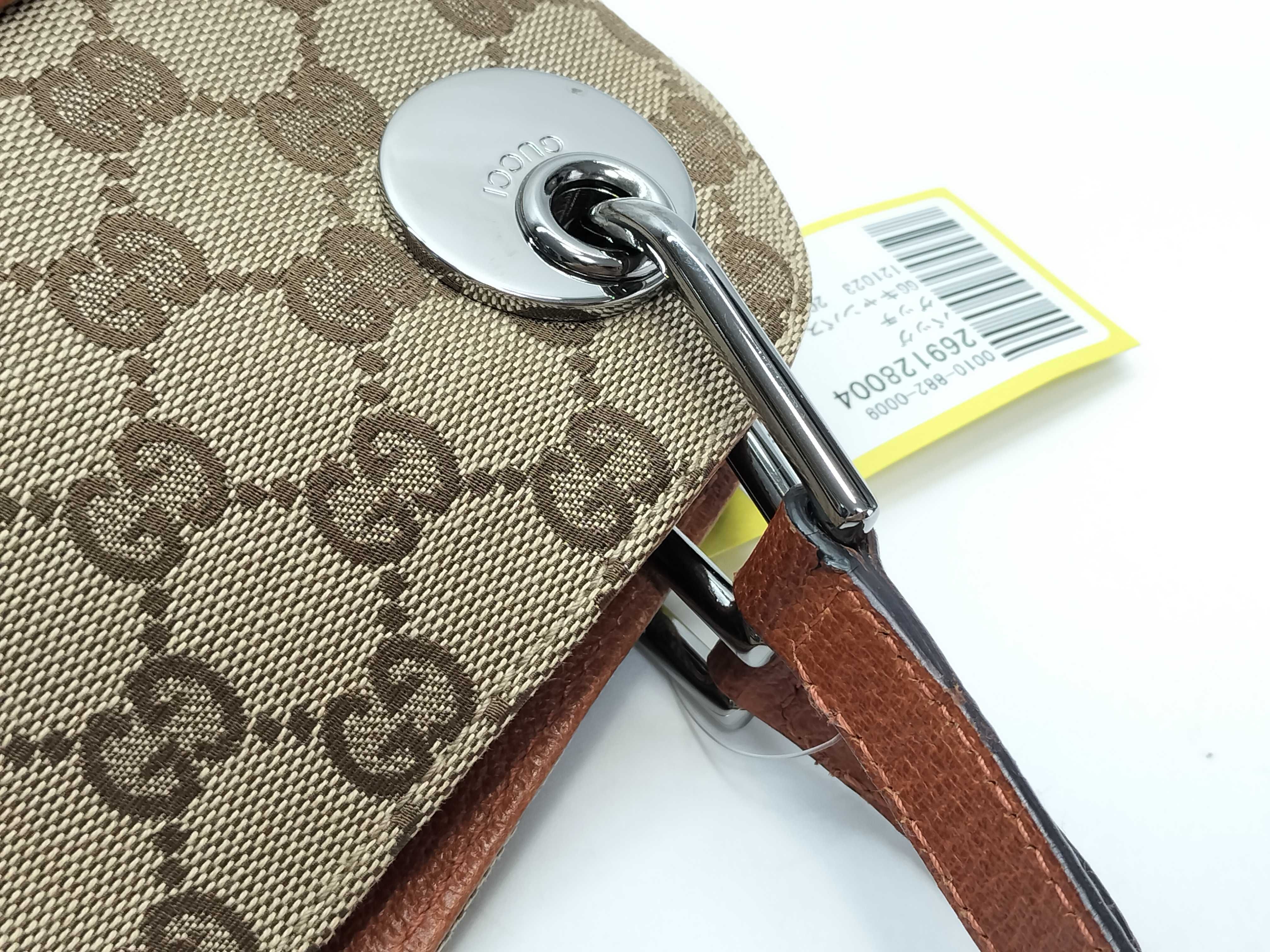 GG Canvas Tote Bag 121023 204991 — view 7