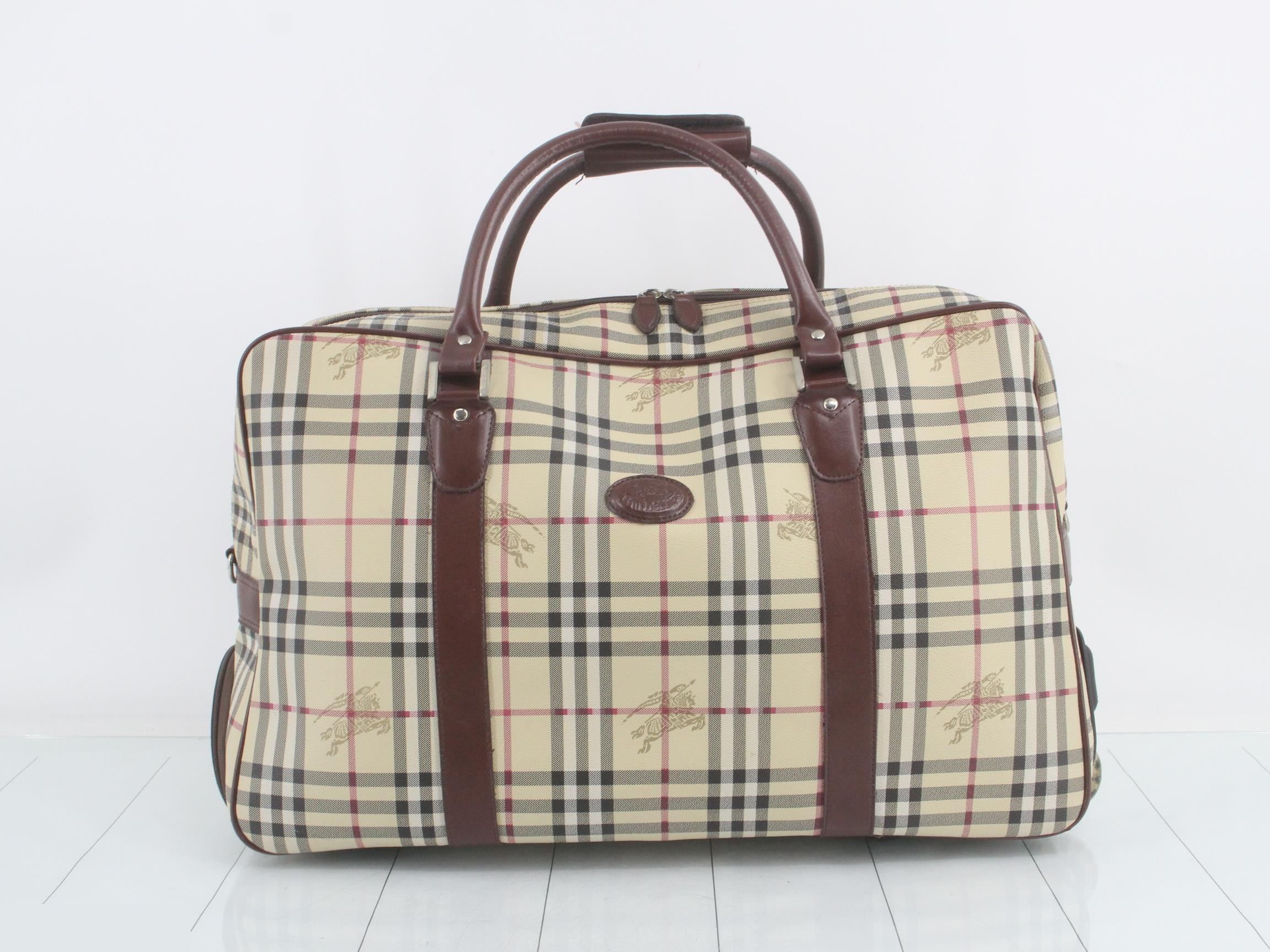 Burberry's Nova Check 2WAY Boston Bag