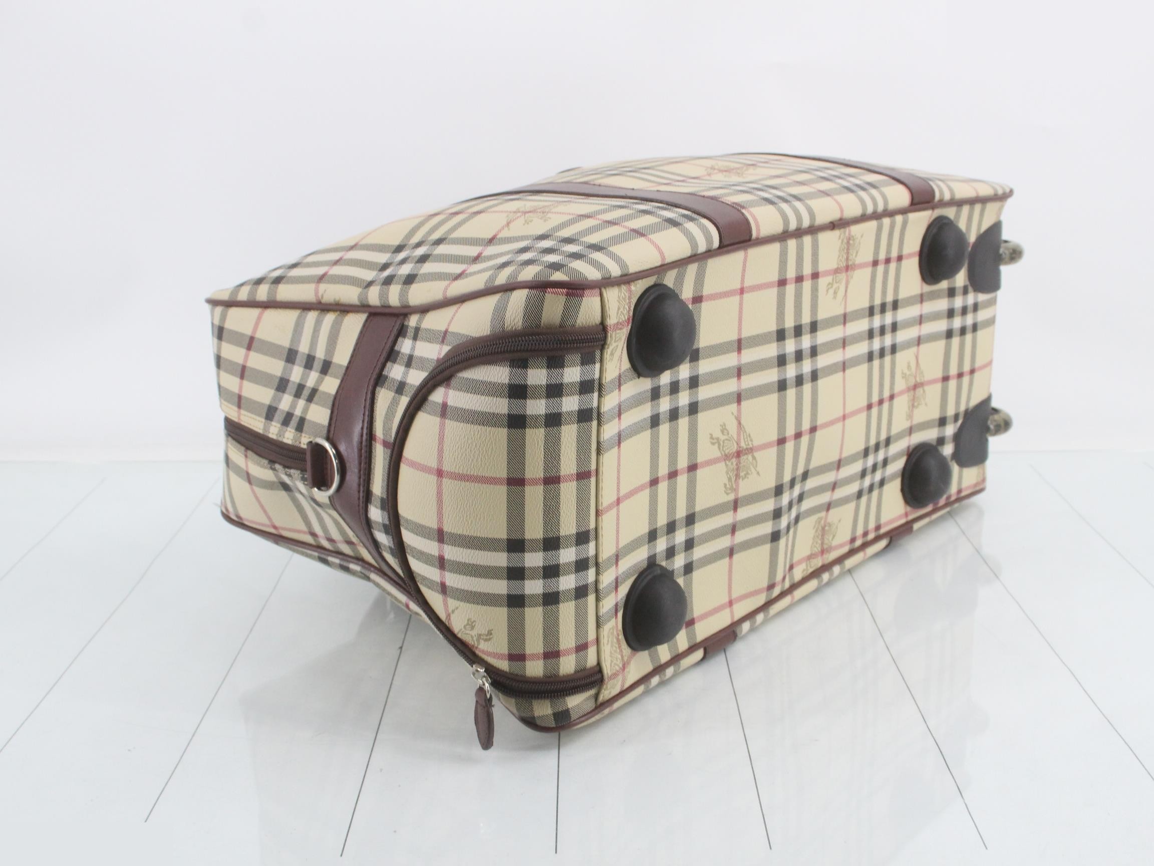 Burberry's Nova Check 2WAY Boston Bag — view 5