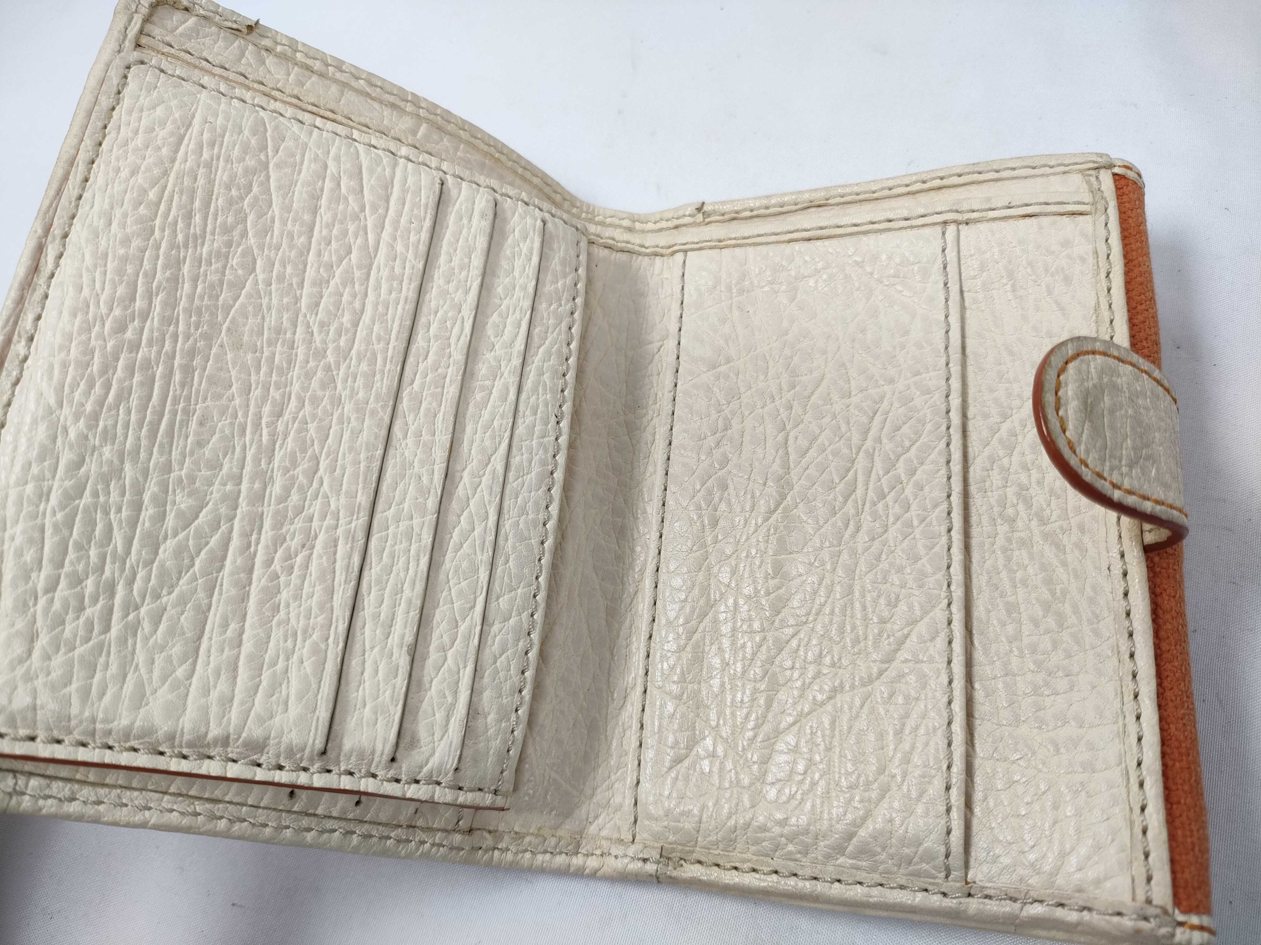 Orange Folding Wallet Canvas Wallet — view 8