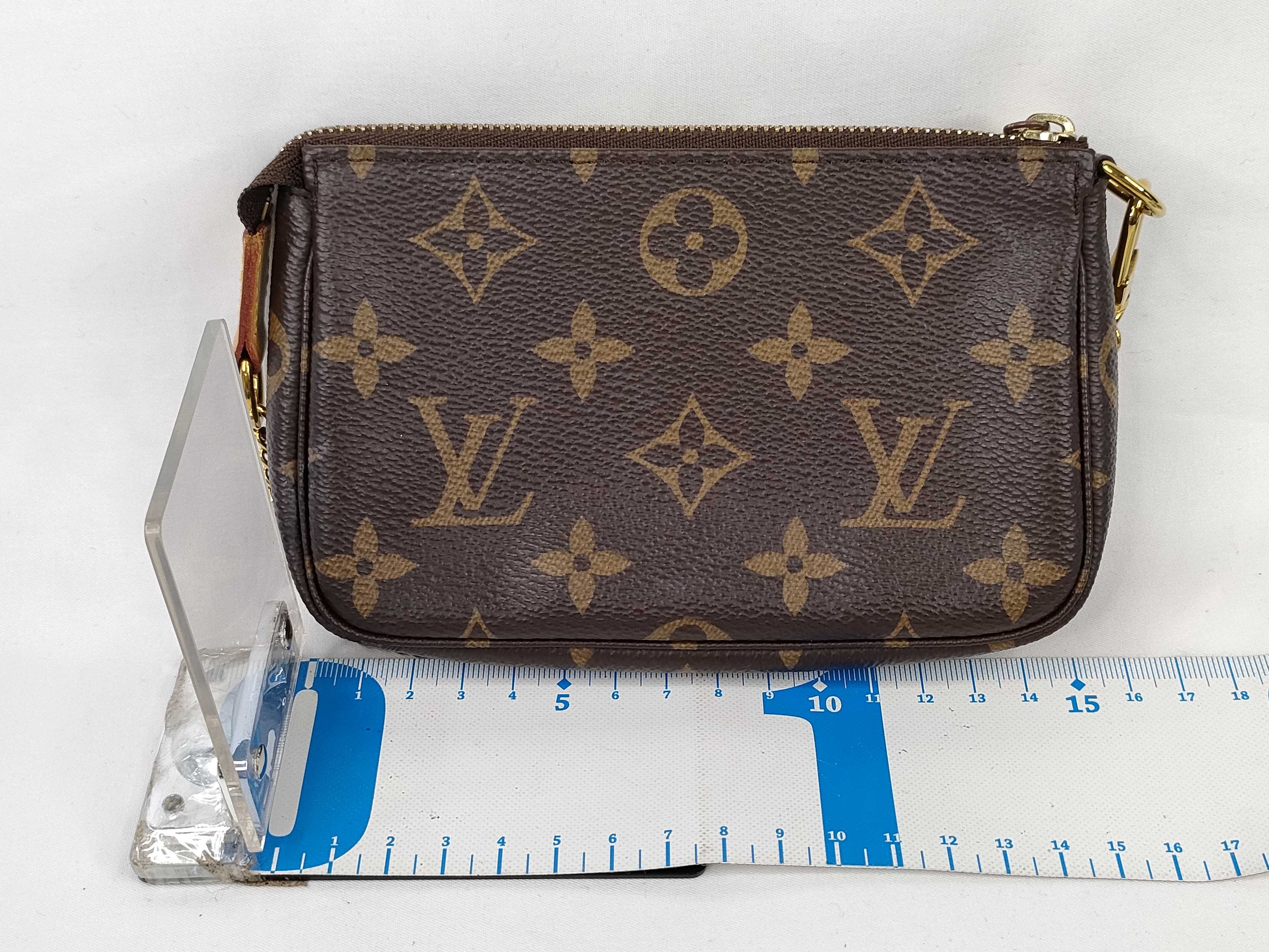 Monogram Mini Pochette Accessoires M58009 SF2221 Brown Handbag — view 2