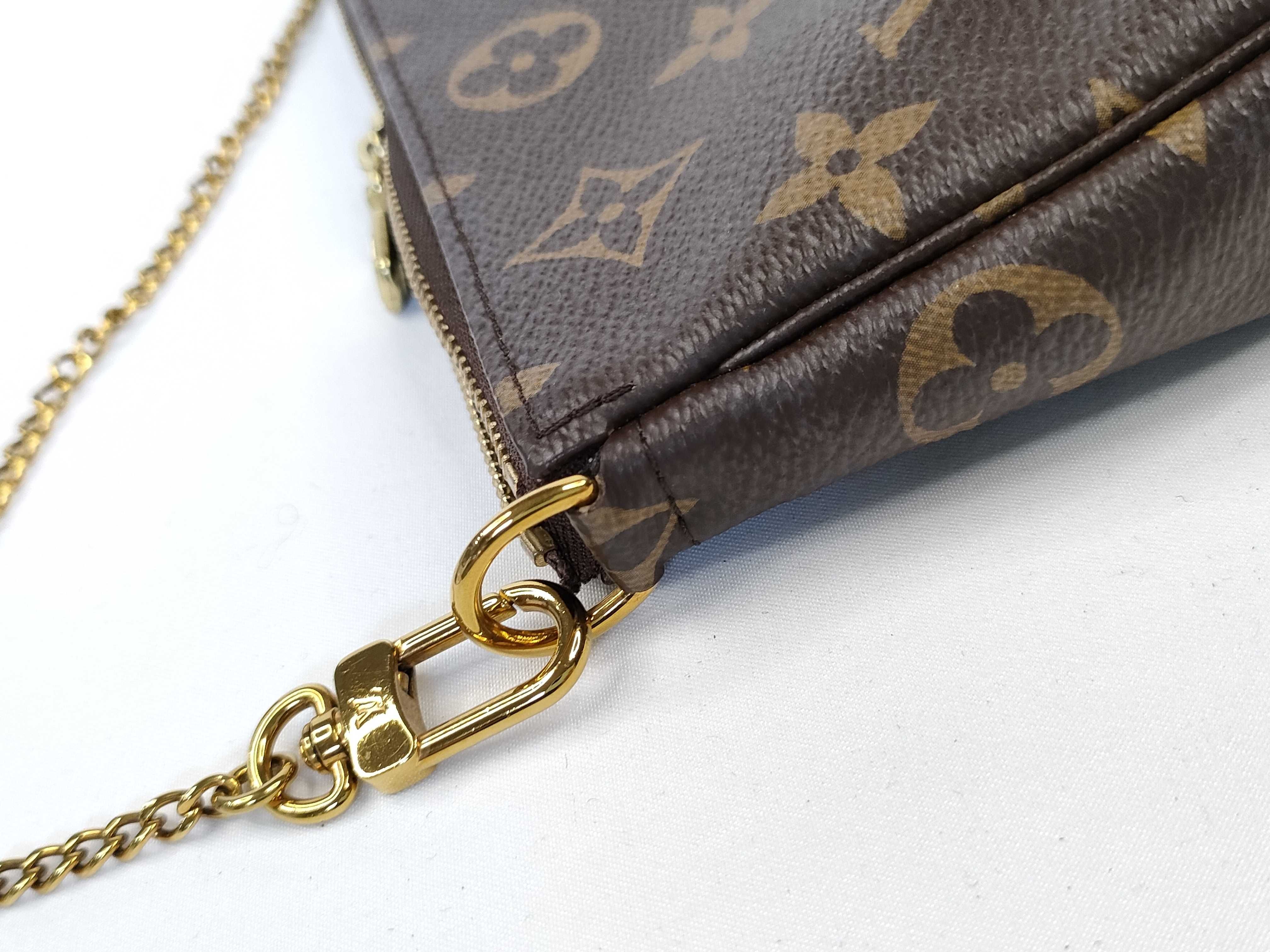 Monogram Mini Pochette Accessoires M58009 SF2221 Brown Handbag — view 13