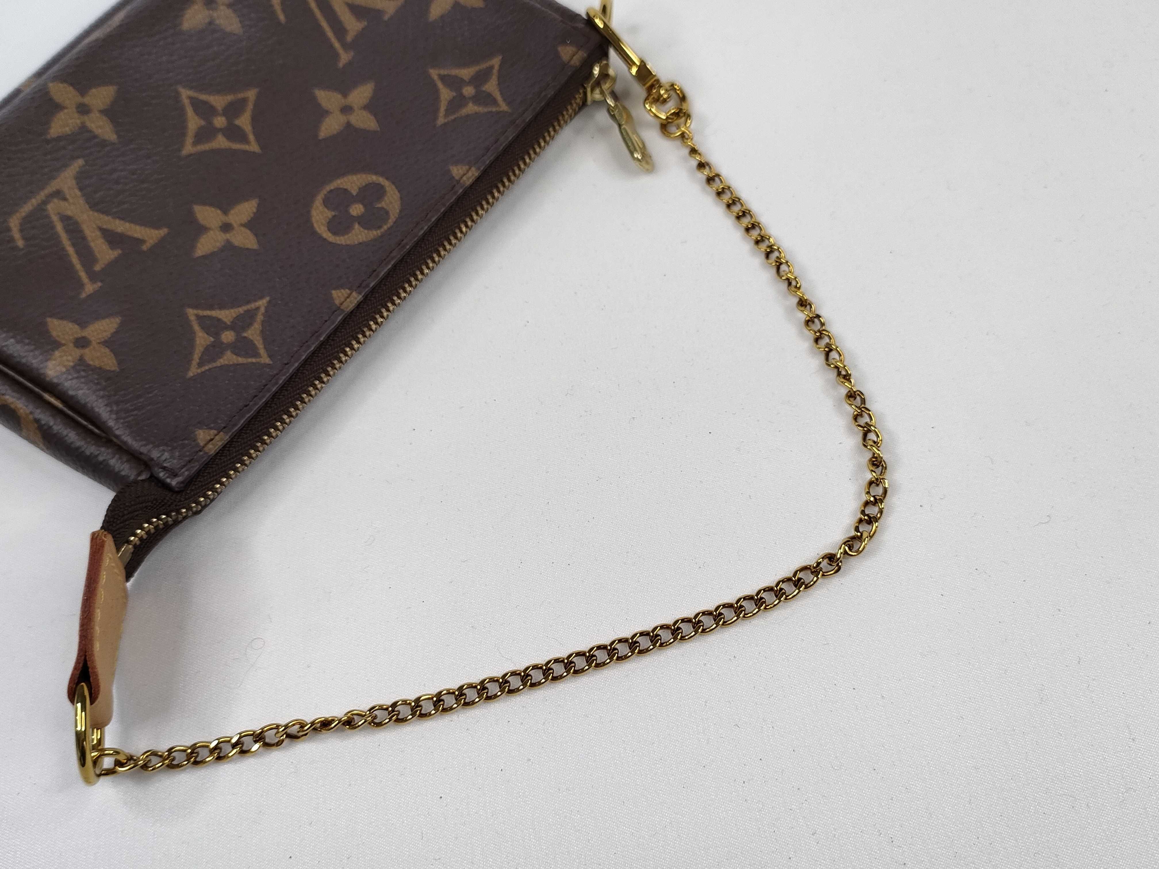 Monogram Mini Pochette Accessoires M58009 SF2221 Brown Handbag — view 3