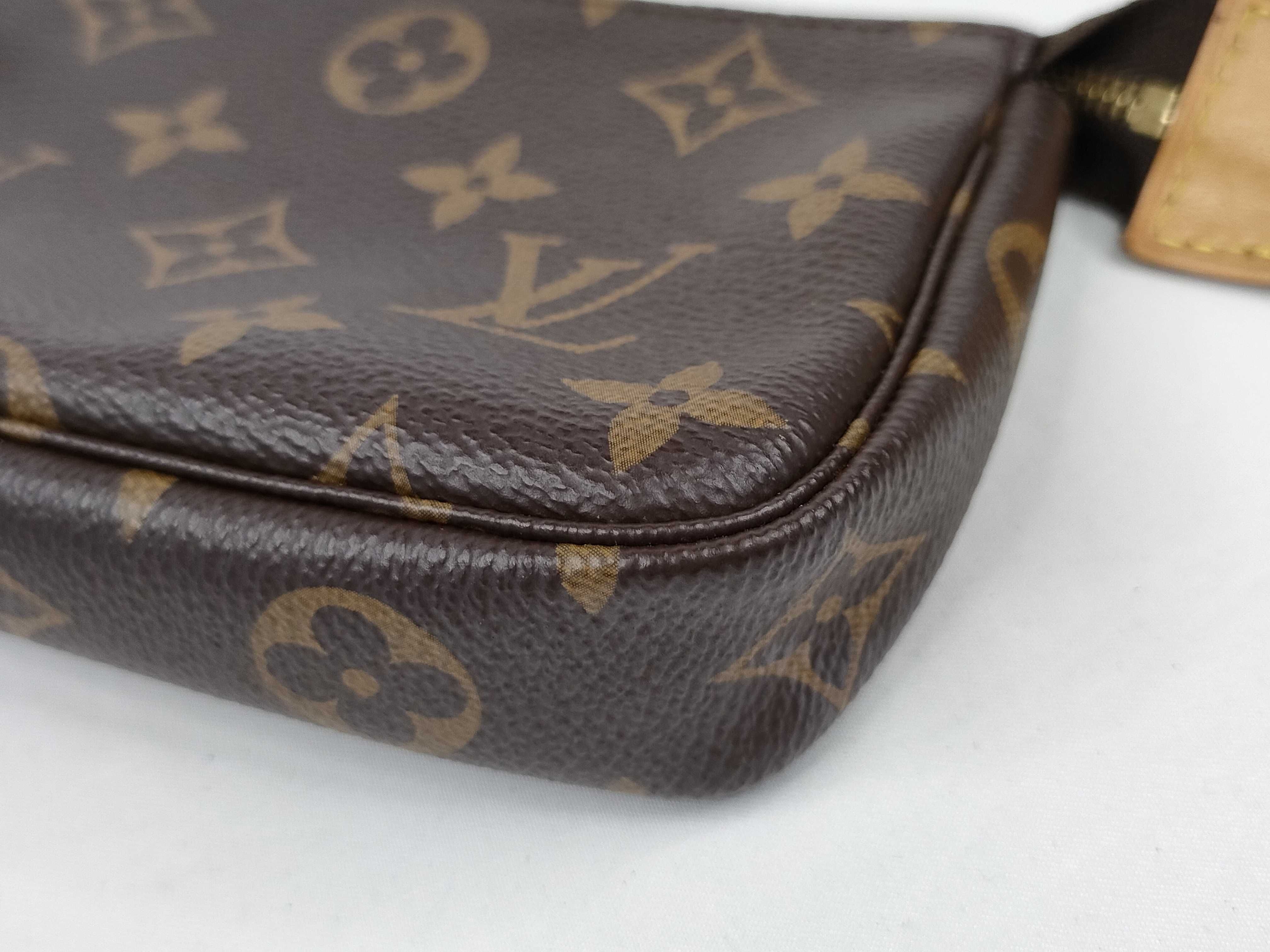 Monogram Mini Pochette Accessoires M58009 SF2221 Brown Handbag — view 6