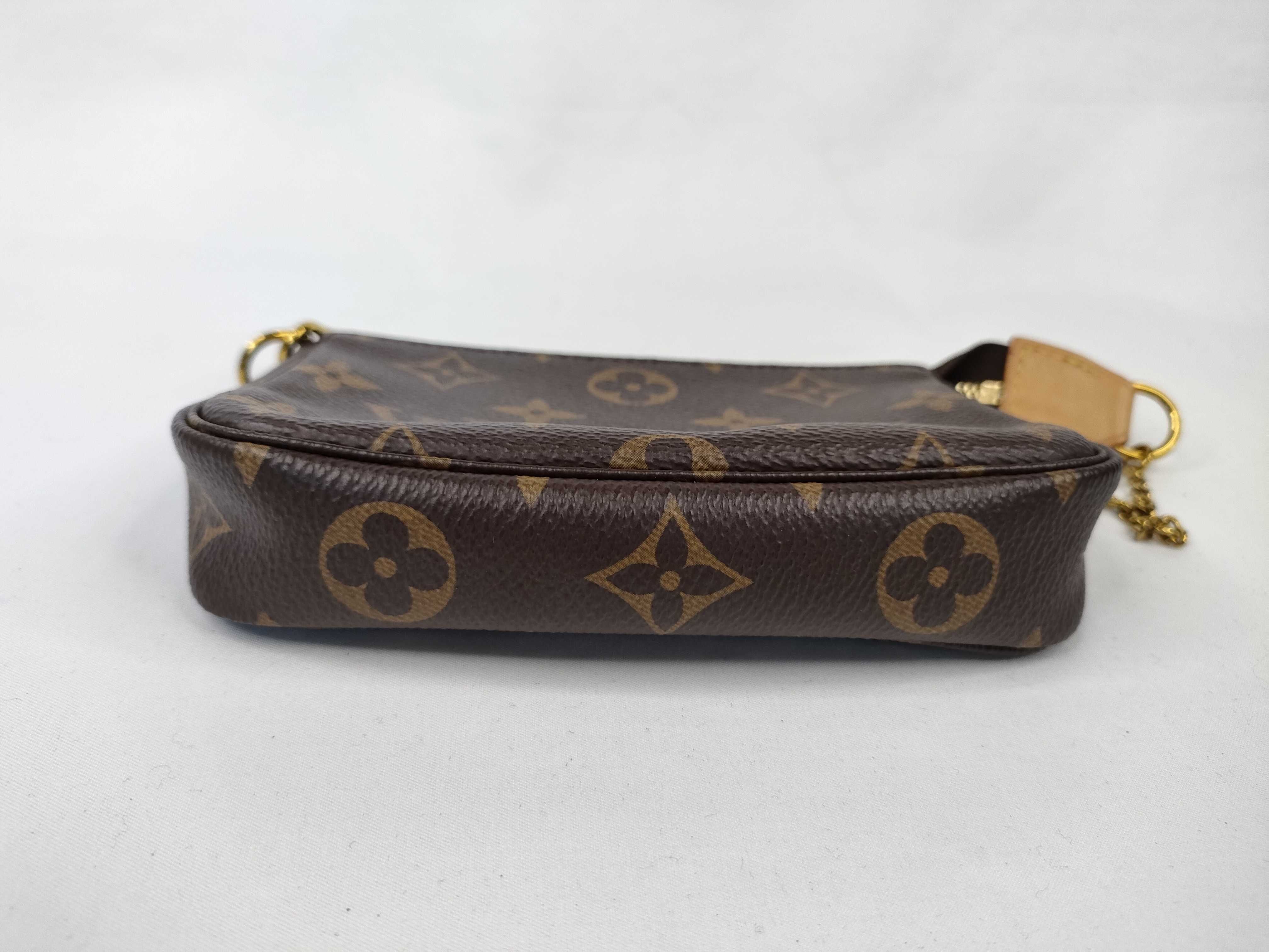 Monogram Mini Pochette Accessoires M58009 SF2221 Brown Handbag — view 7