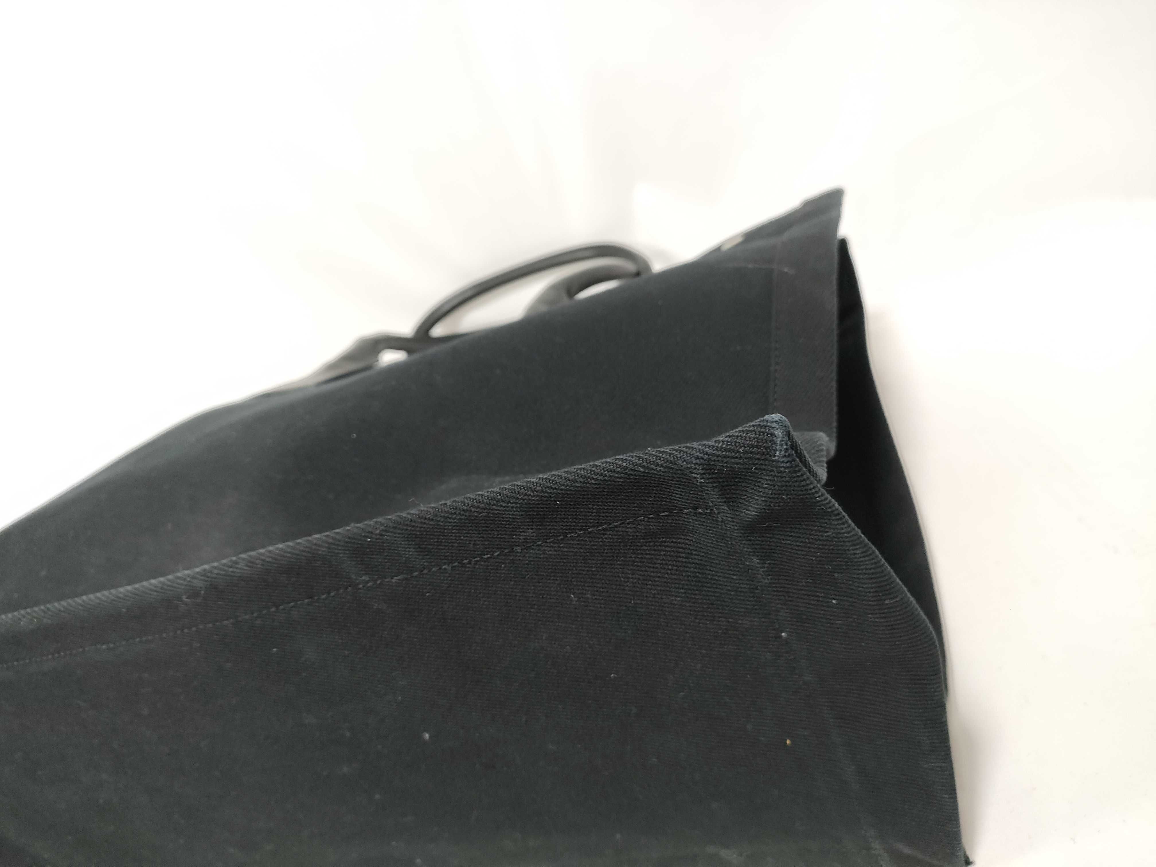 Rive Gauche Canvas Tote Bag, Black, 509415 Tote Bag — view 4