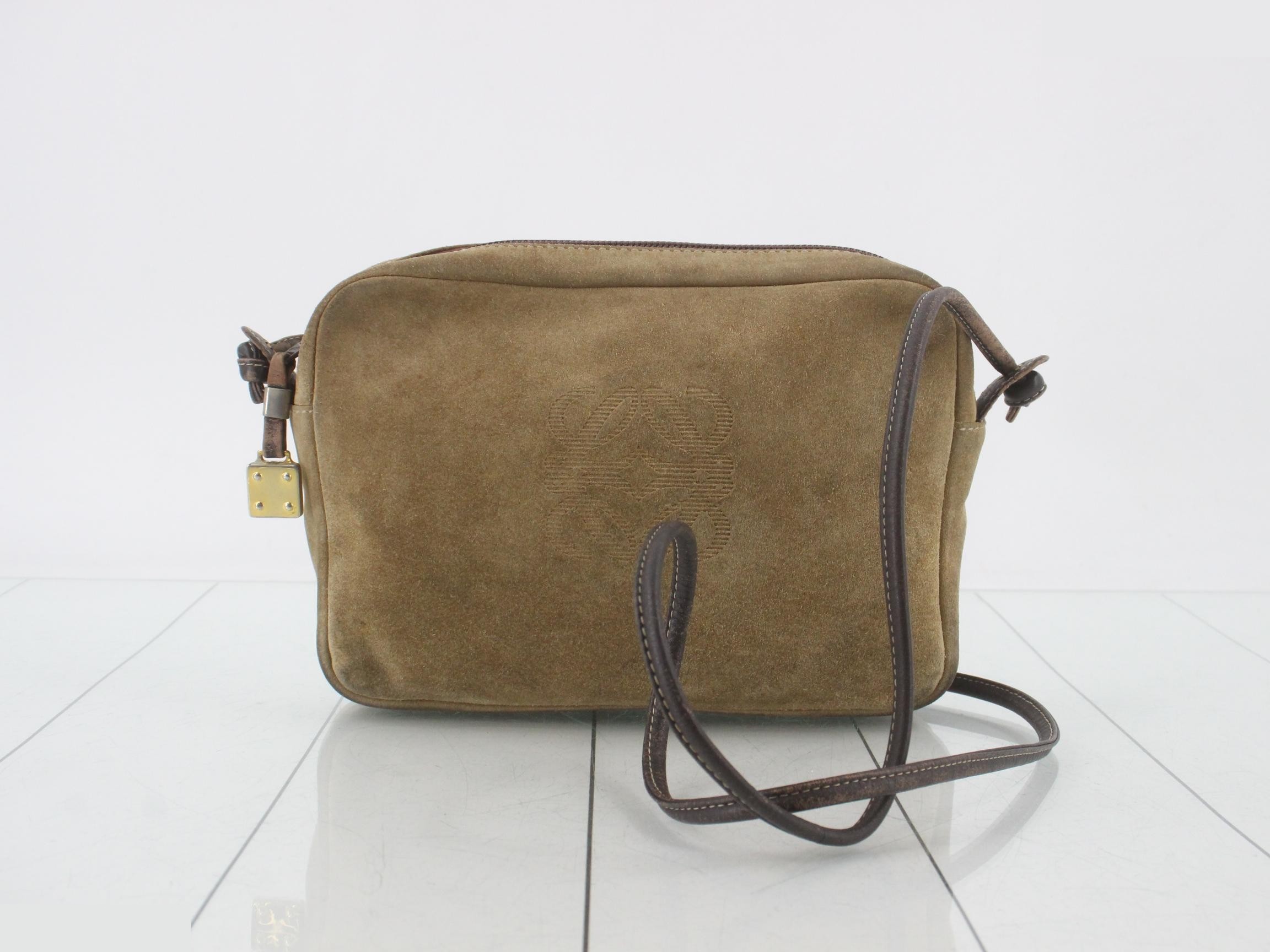 suede shoulder bag