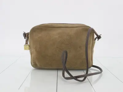 suede shoulder bag