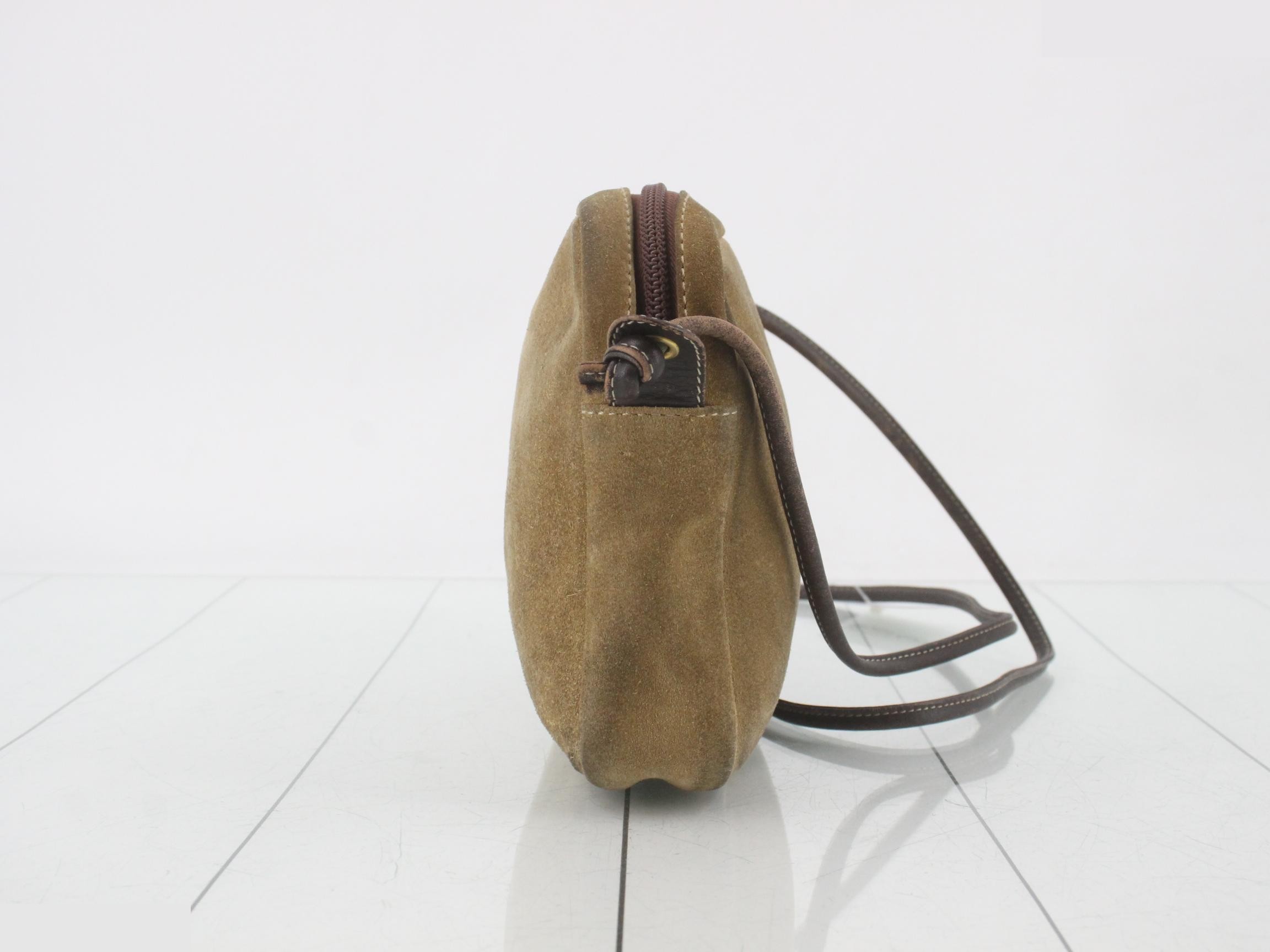 suede shoulder bag — view 3